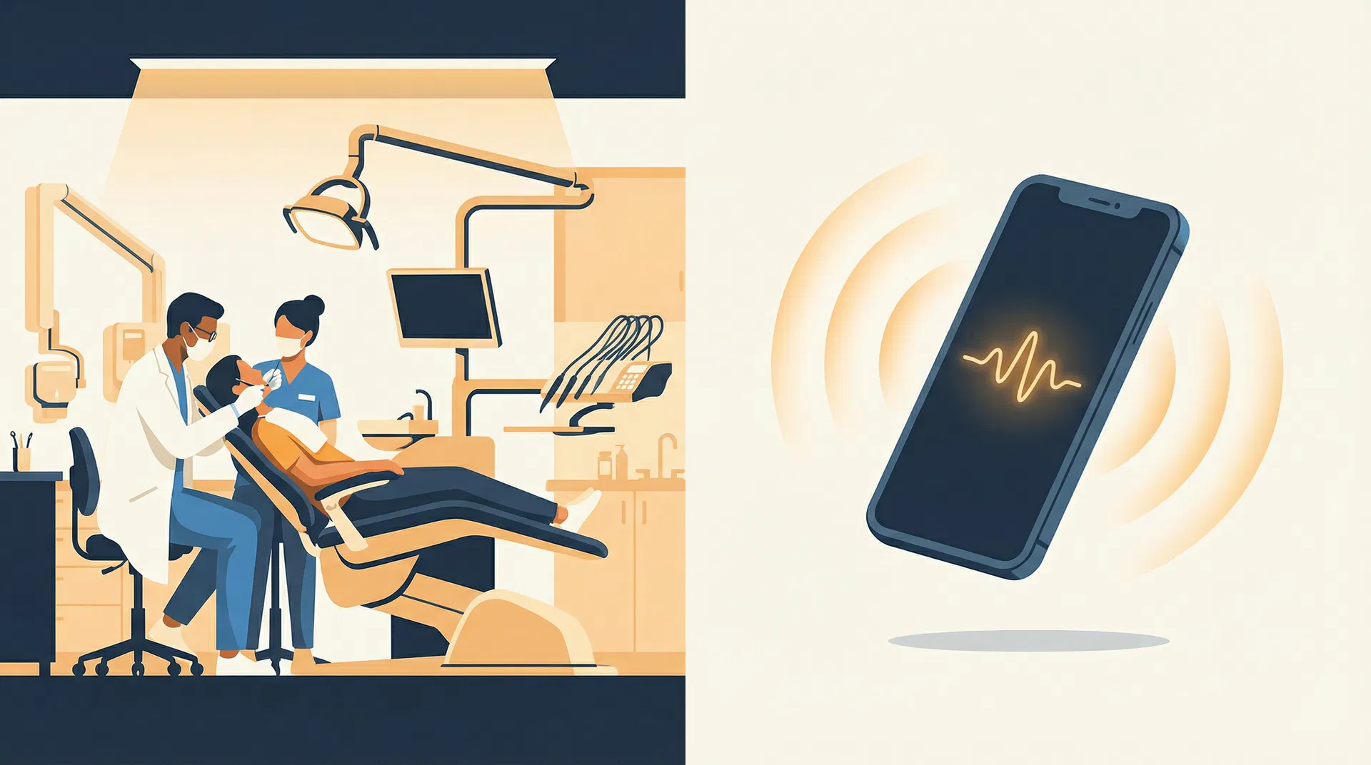 Tandartspraktijk met AI-receptionist