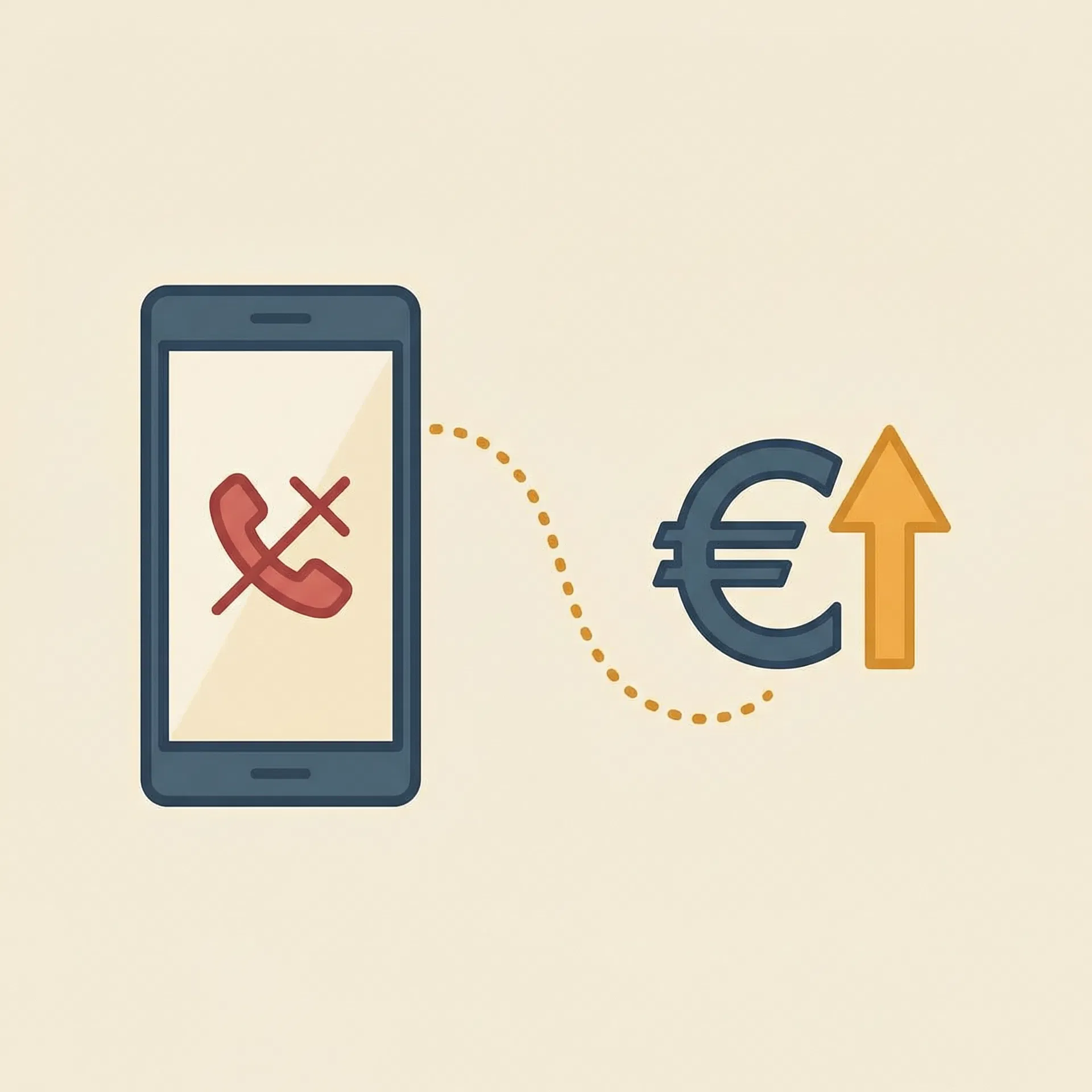 Gemiste oproepen kosten geld