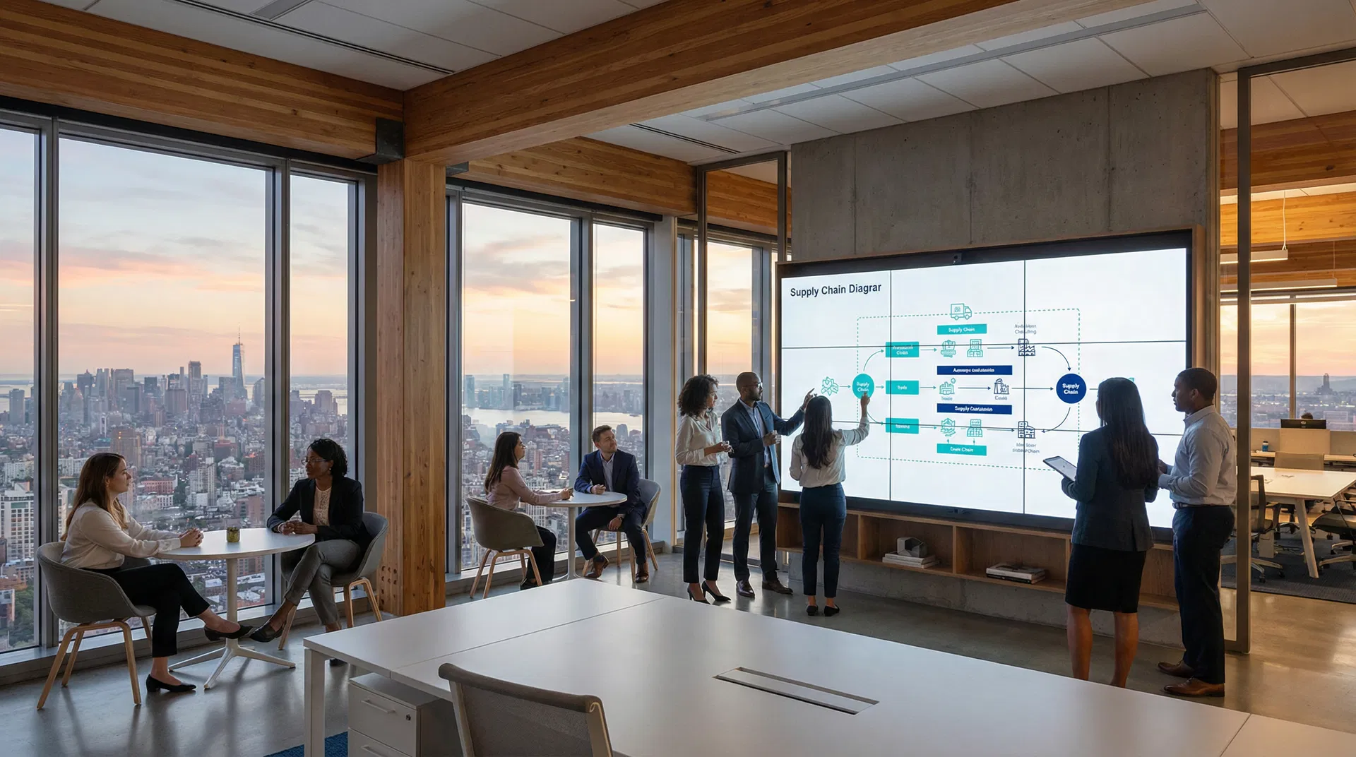 Our consulting team collaborating