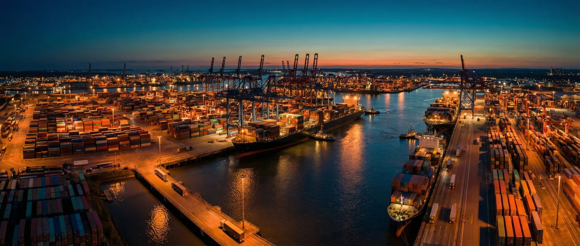 Global port logistics