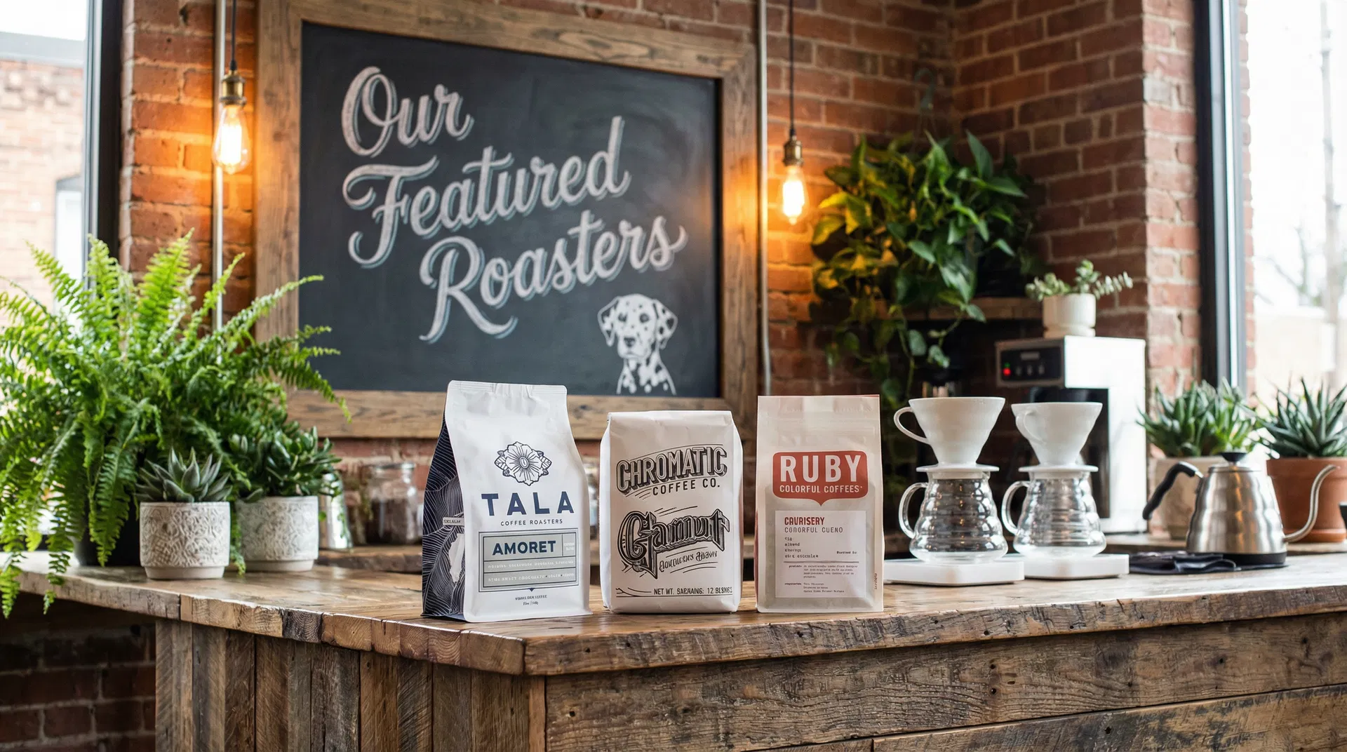 Our Featured Roasters station