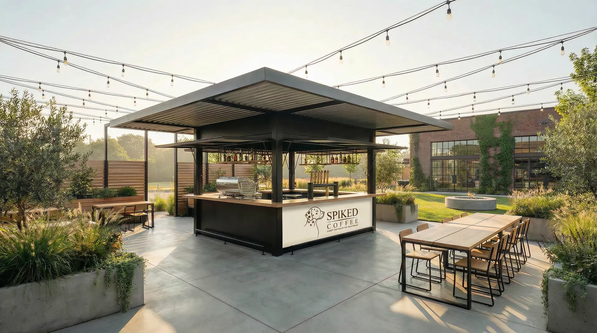 Concept rendering — The Garden overview