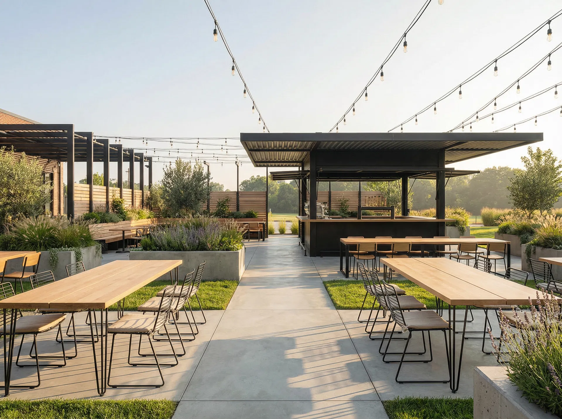 Concept rendering — The seating