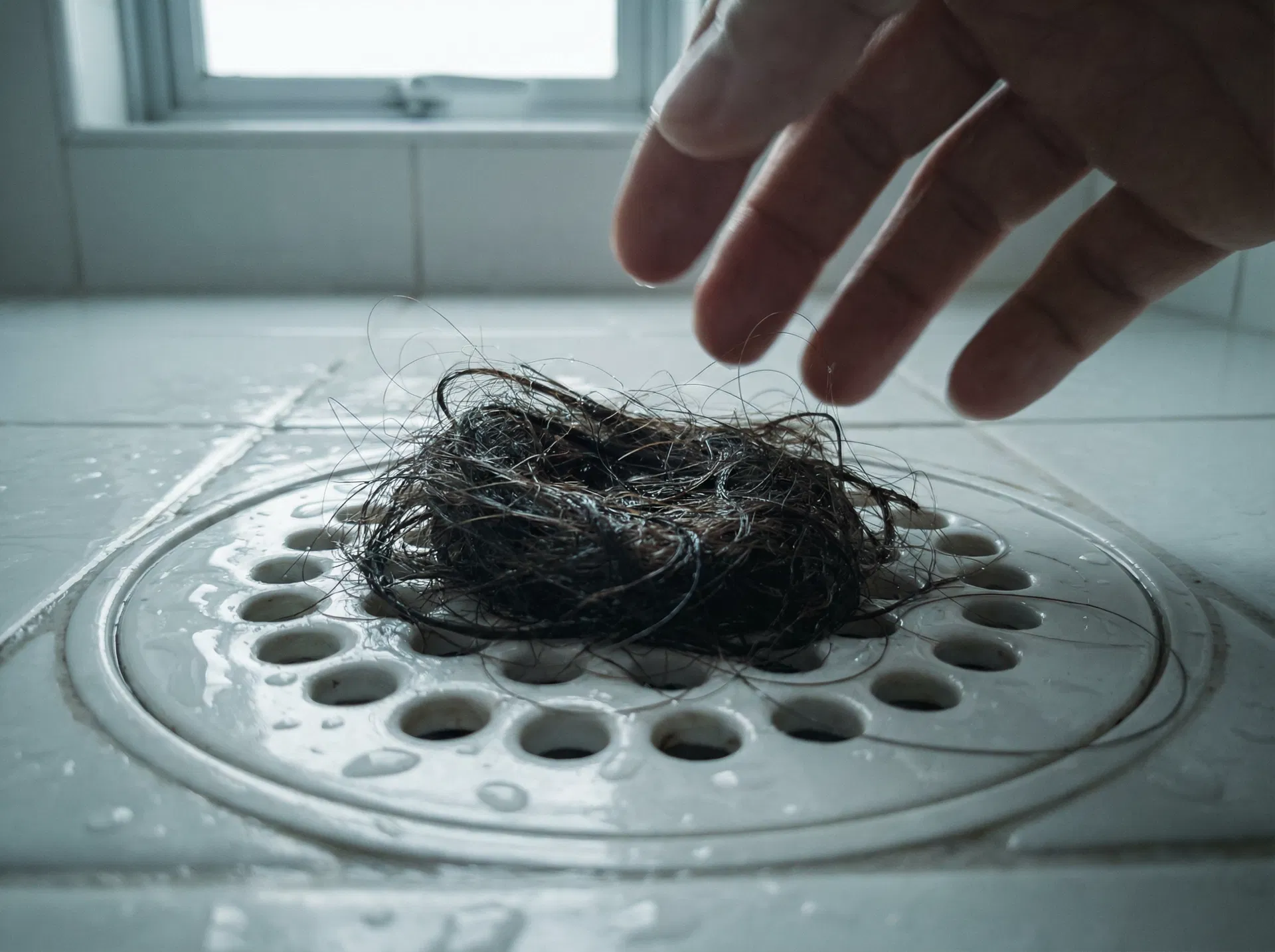 Haare im Abfluss