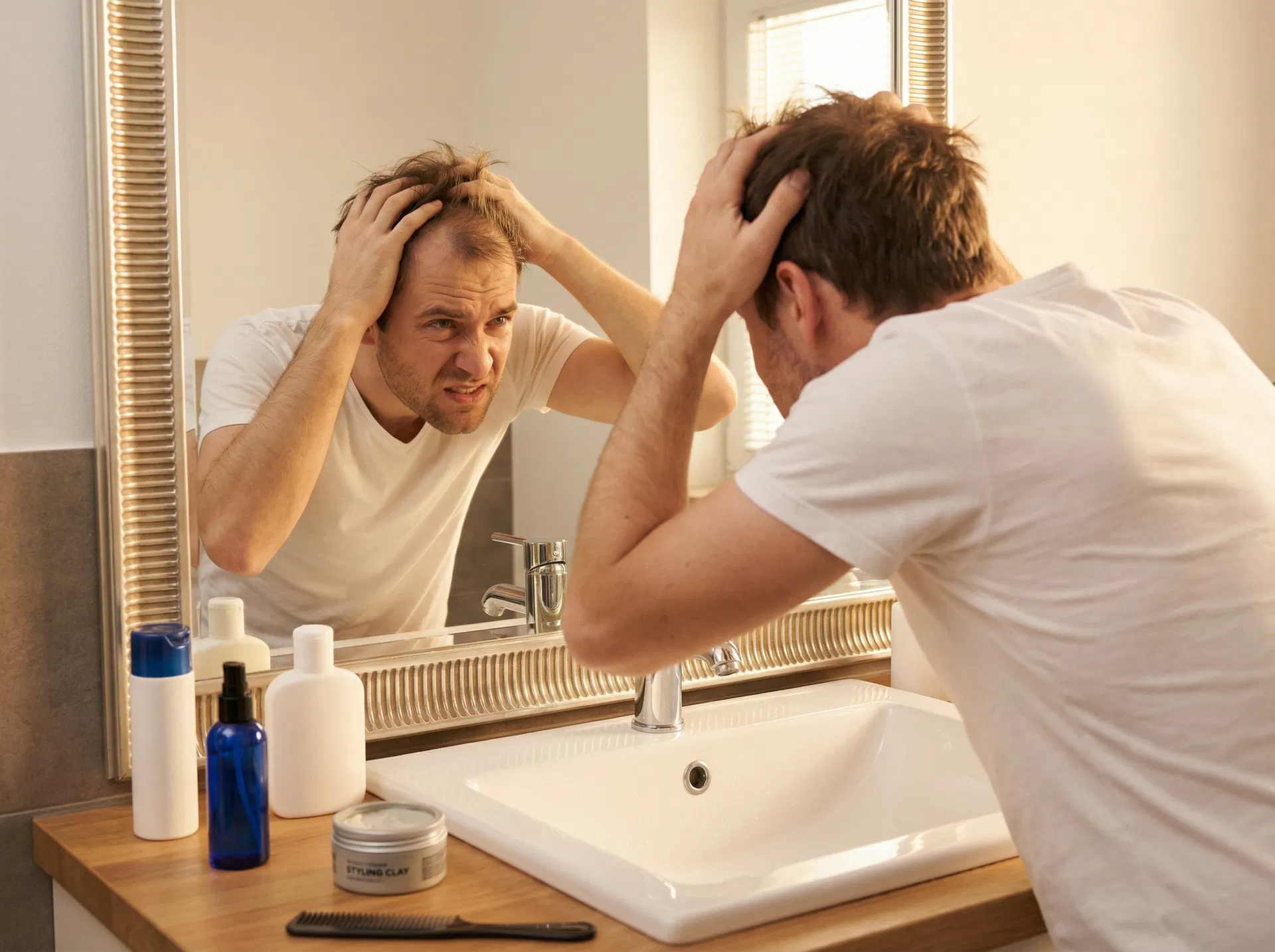 Frustration beim Styling