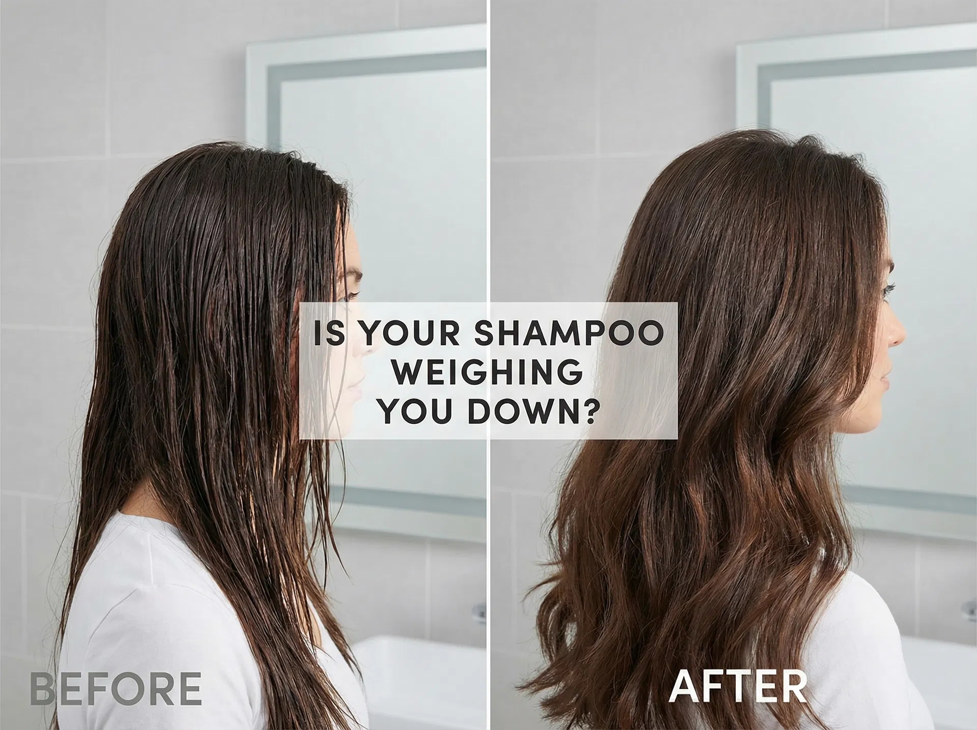 Silikon-Buildup vs. gesundes Haar