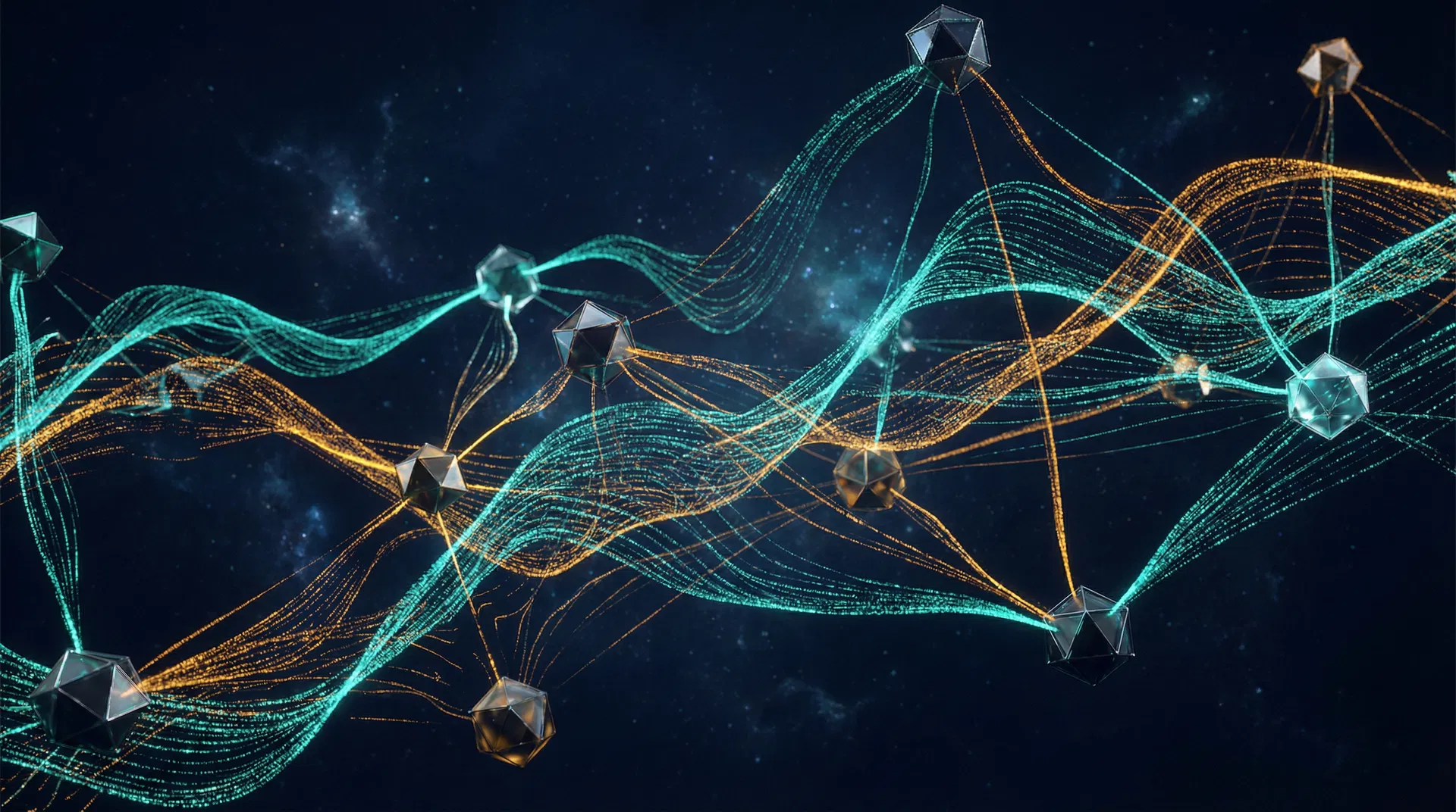 AI-powered research network visualization