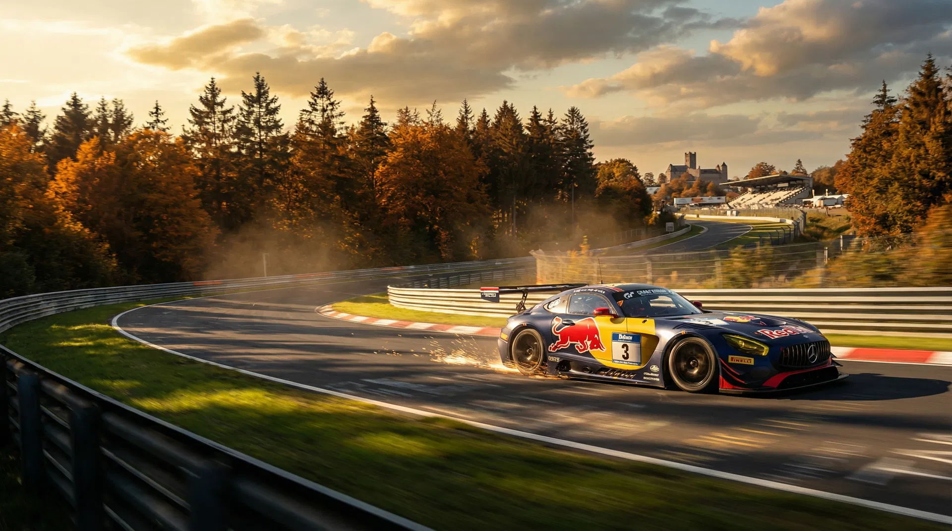 Nürburgring 24 Uur Race – nachtrace op de Nordschleife