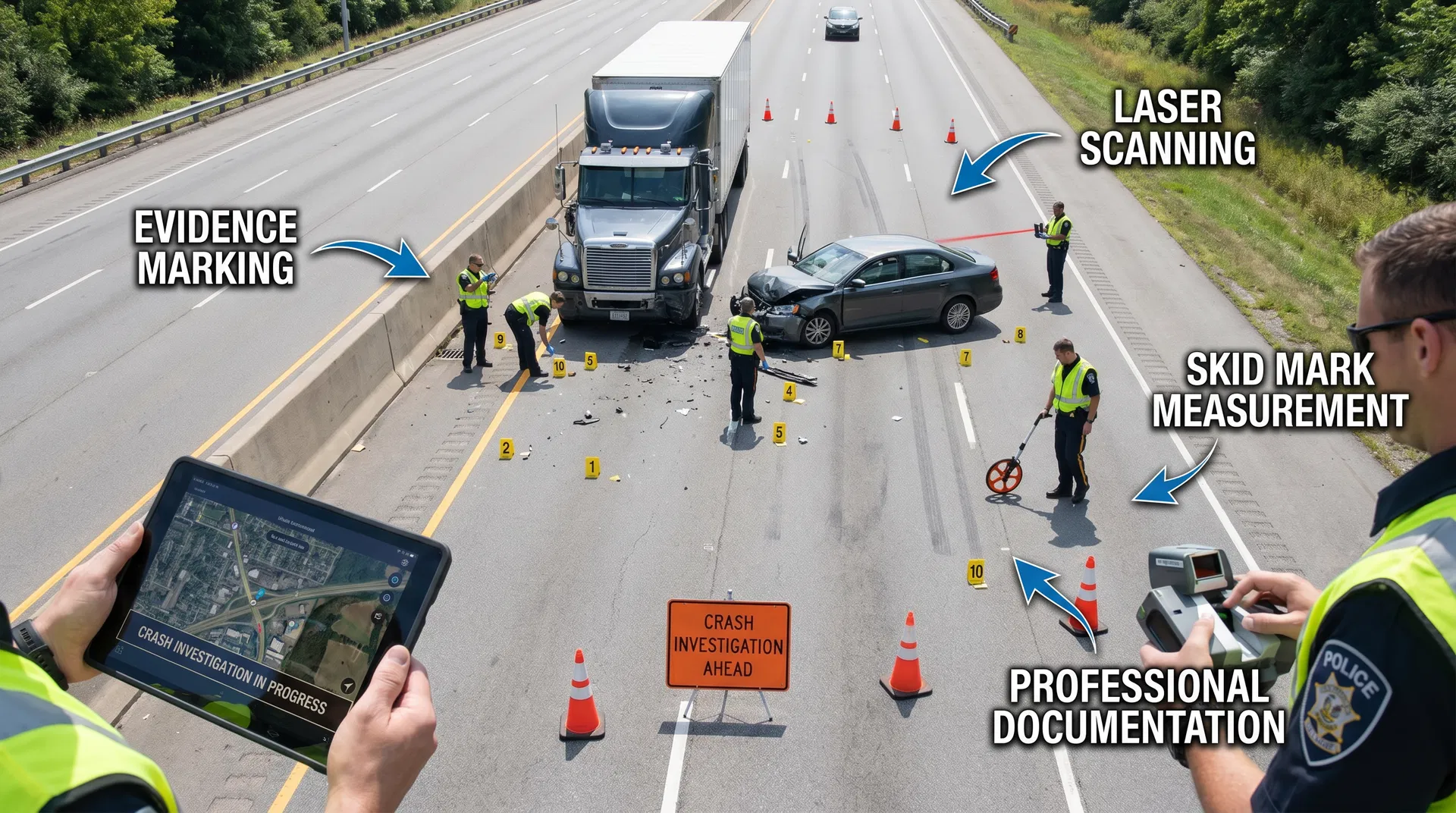 Truck Accident Basics: What You Need to Know Immediately After a Crash