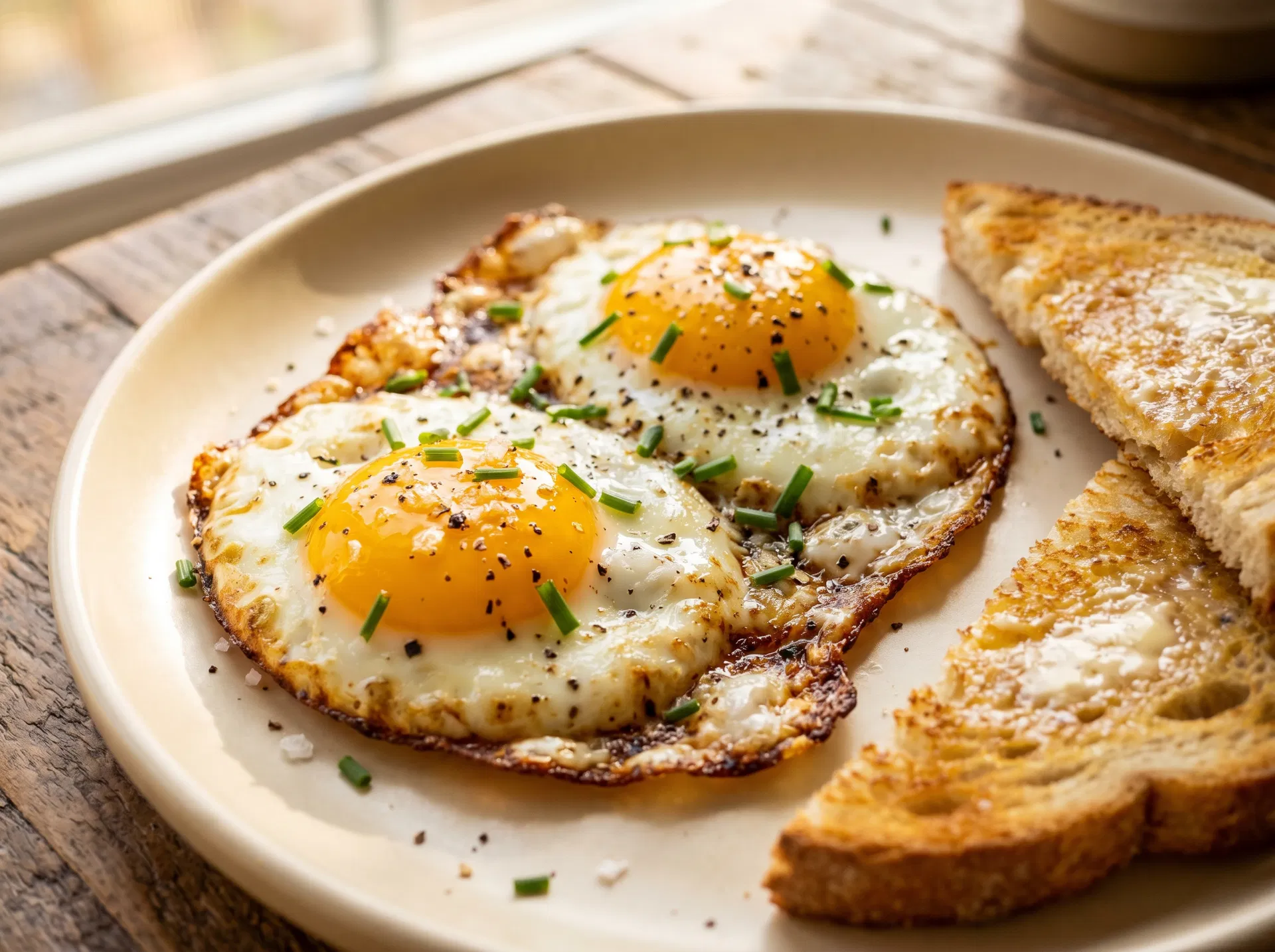 Air Fryer Fried Eggs (Perfect Every Time)