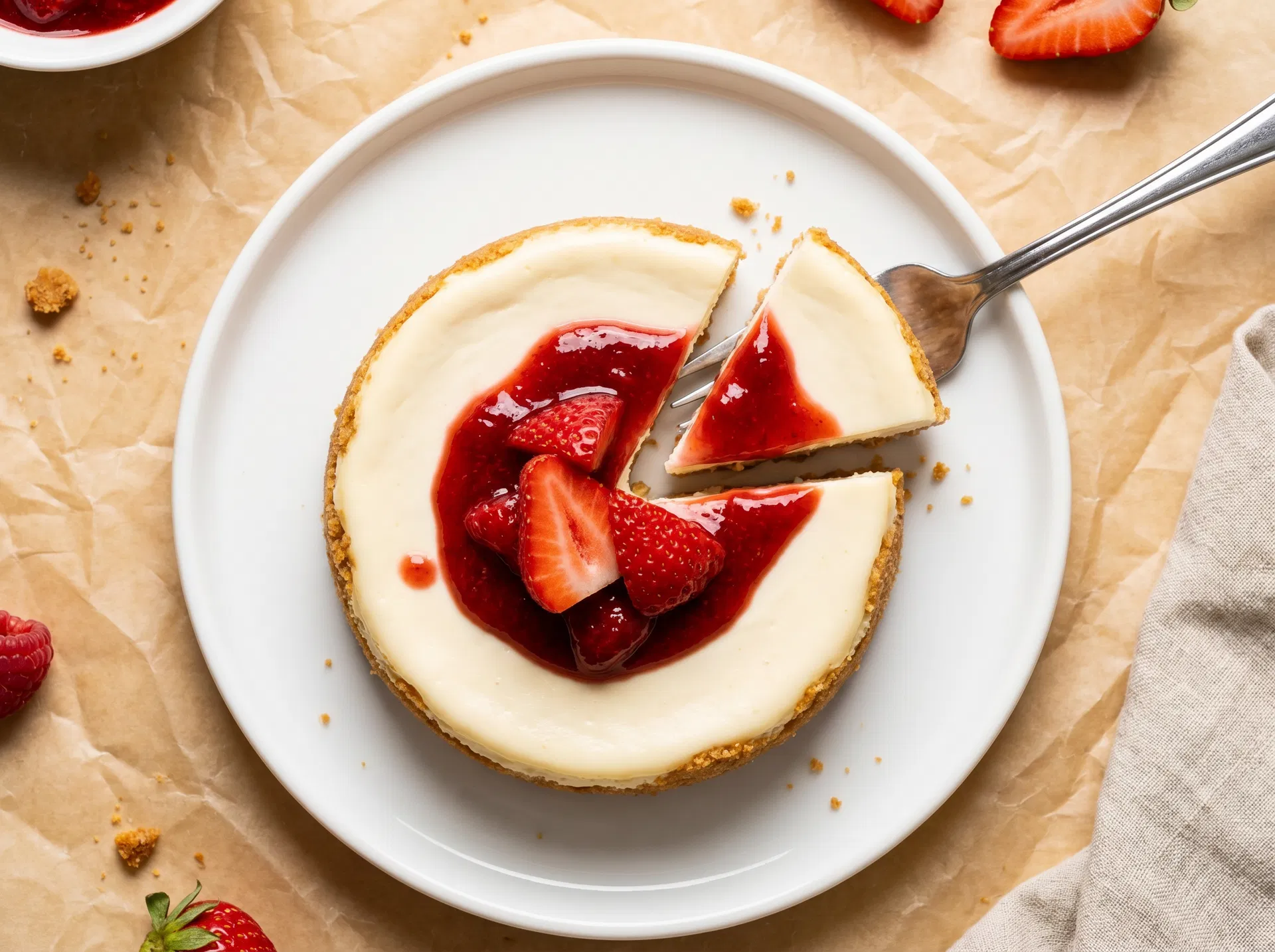 Air Fryer Cheesecake