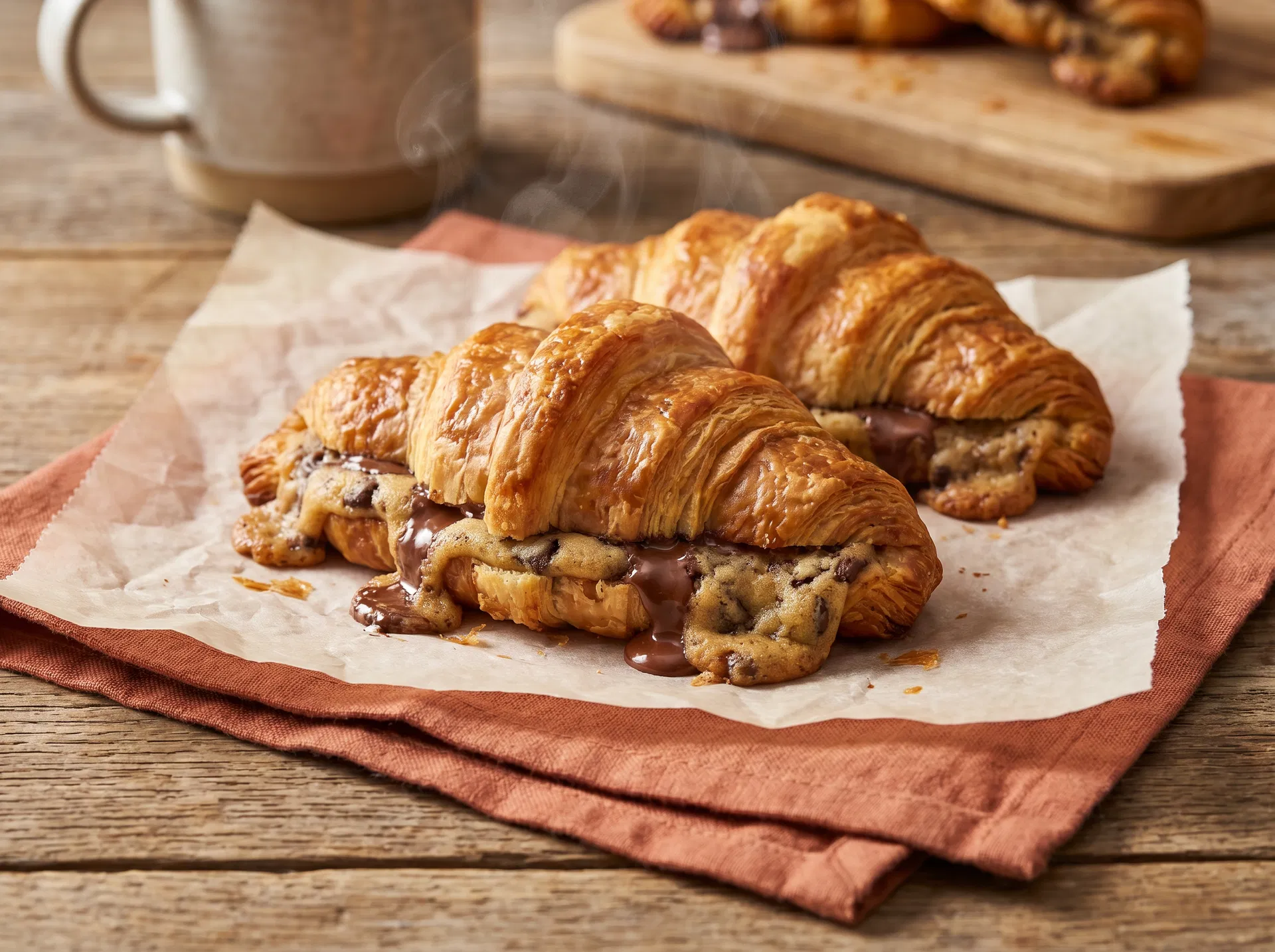 Air Fryer Crookies (Croissant + Cookie)