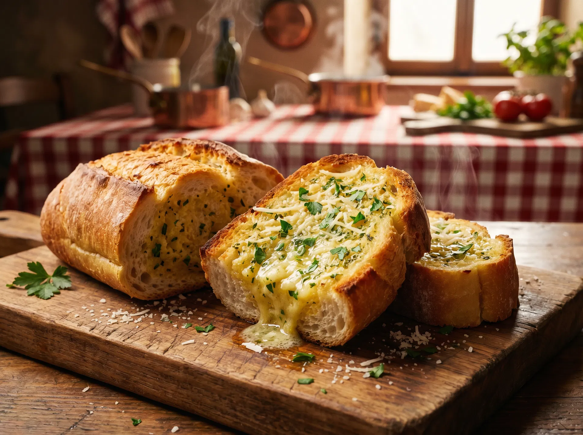 Air Fryer Garlic Bread (Crispy & Buttery)