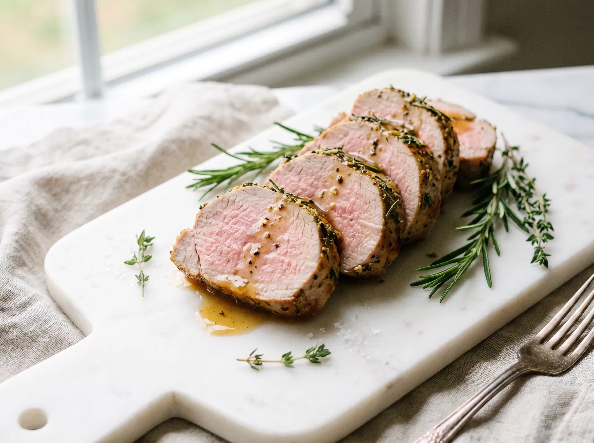 Air Fryer Pork Tenderloin (Juicy & Flavorful)