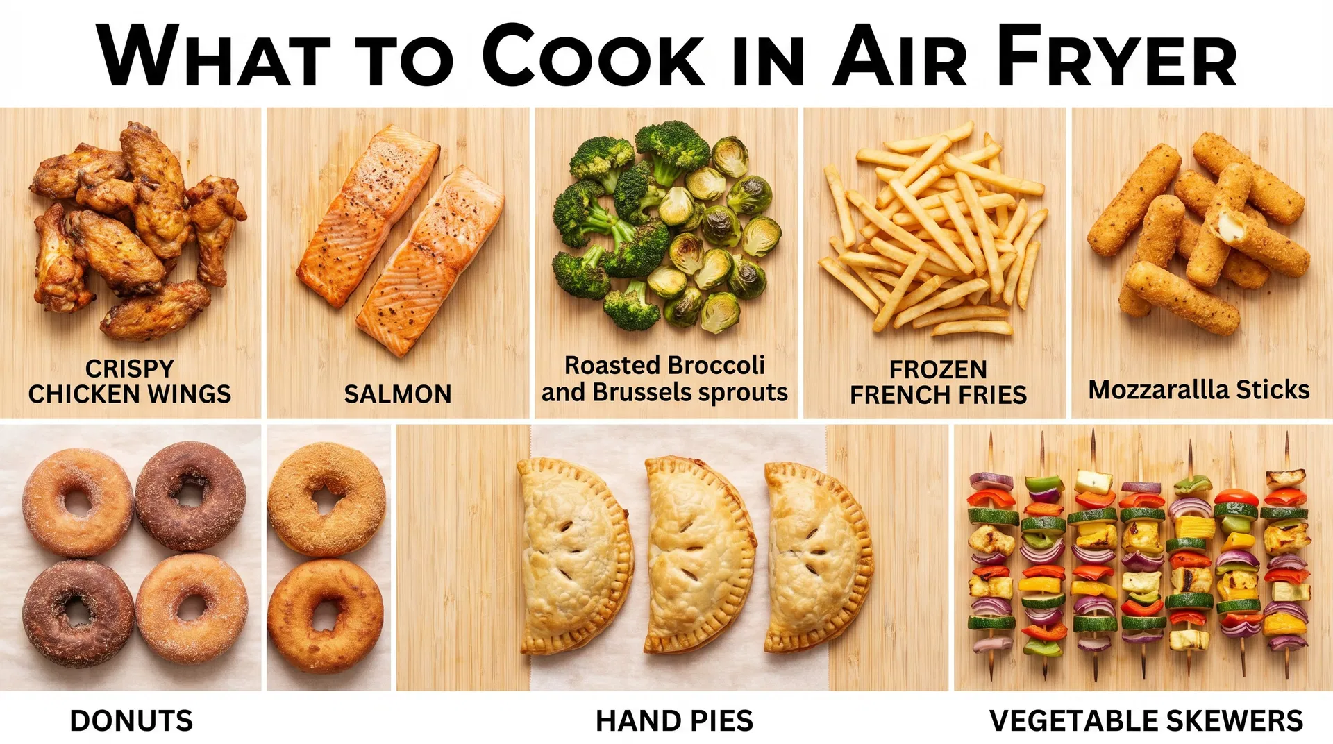 What to Cook in an Air Fryer: 50 Ideas for Every Meal
