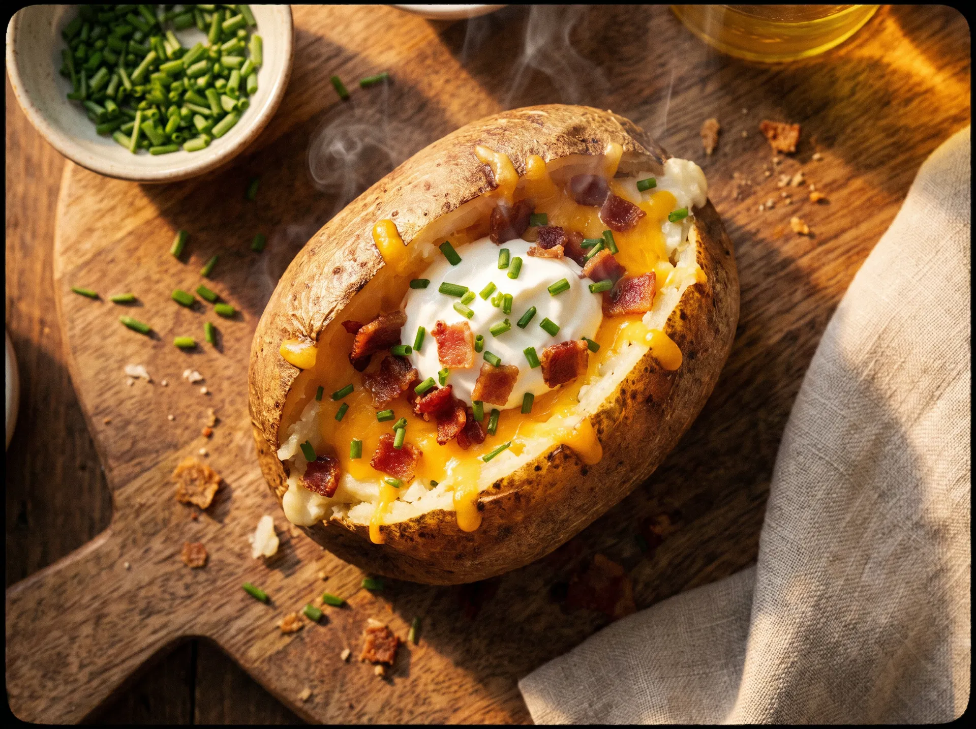 Air Fryer Baked Potato