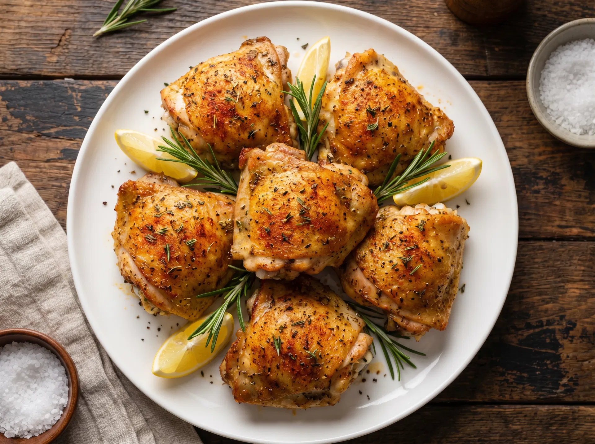 Crispy Air Fryer Chicken Thighs