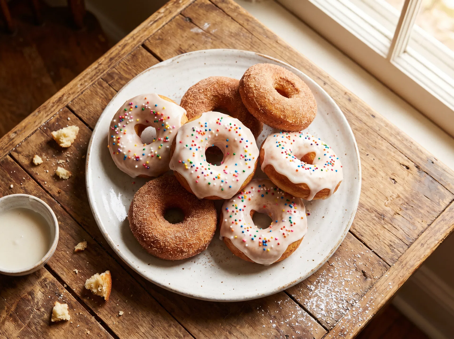 Air Fryer Donuts (From Biscuit Dough)