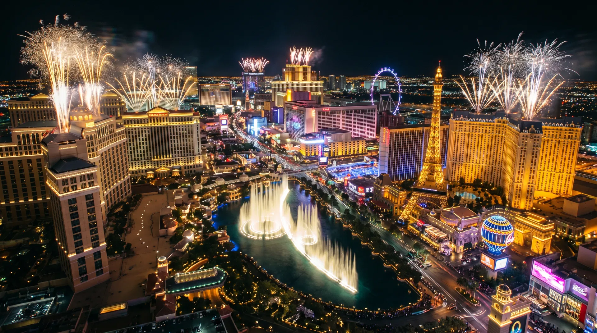 Best Las Vegas Hotels for Fireworks Views