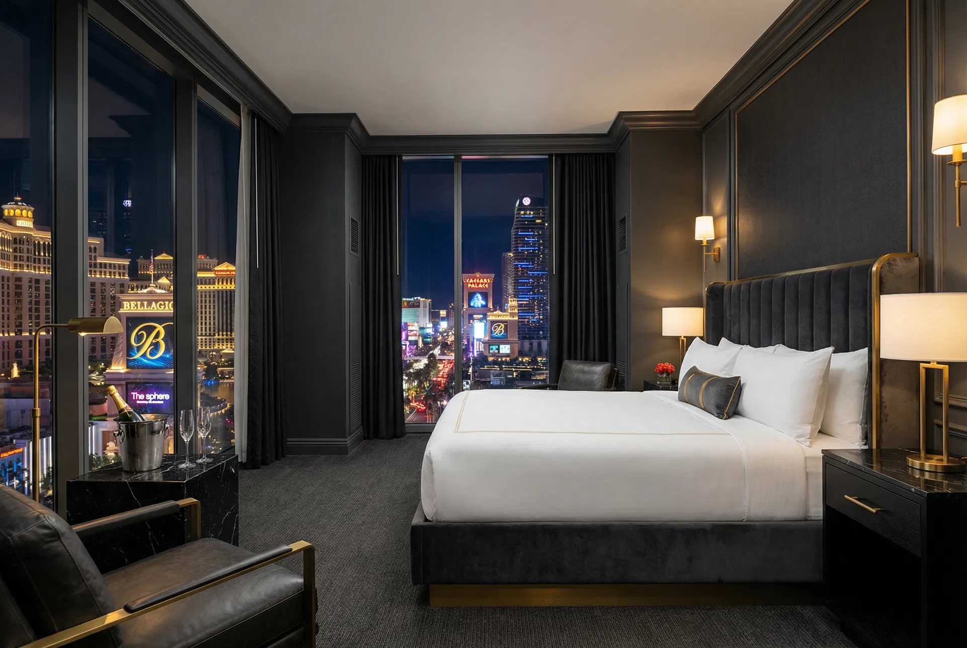 Las Vegas Hotel Rooms with the Best Strip Views