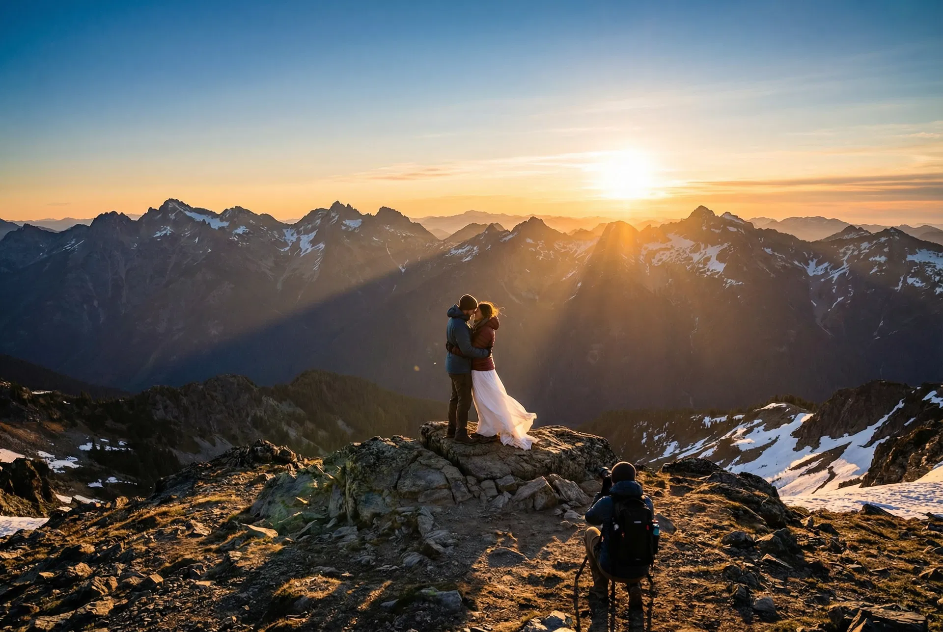 Mountains elopement