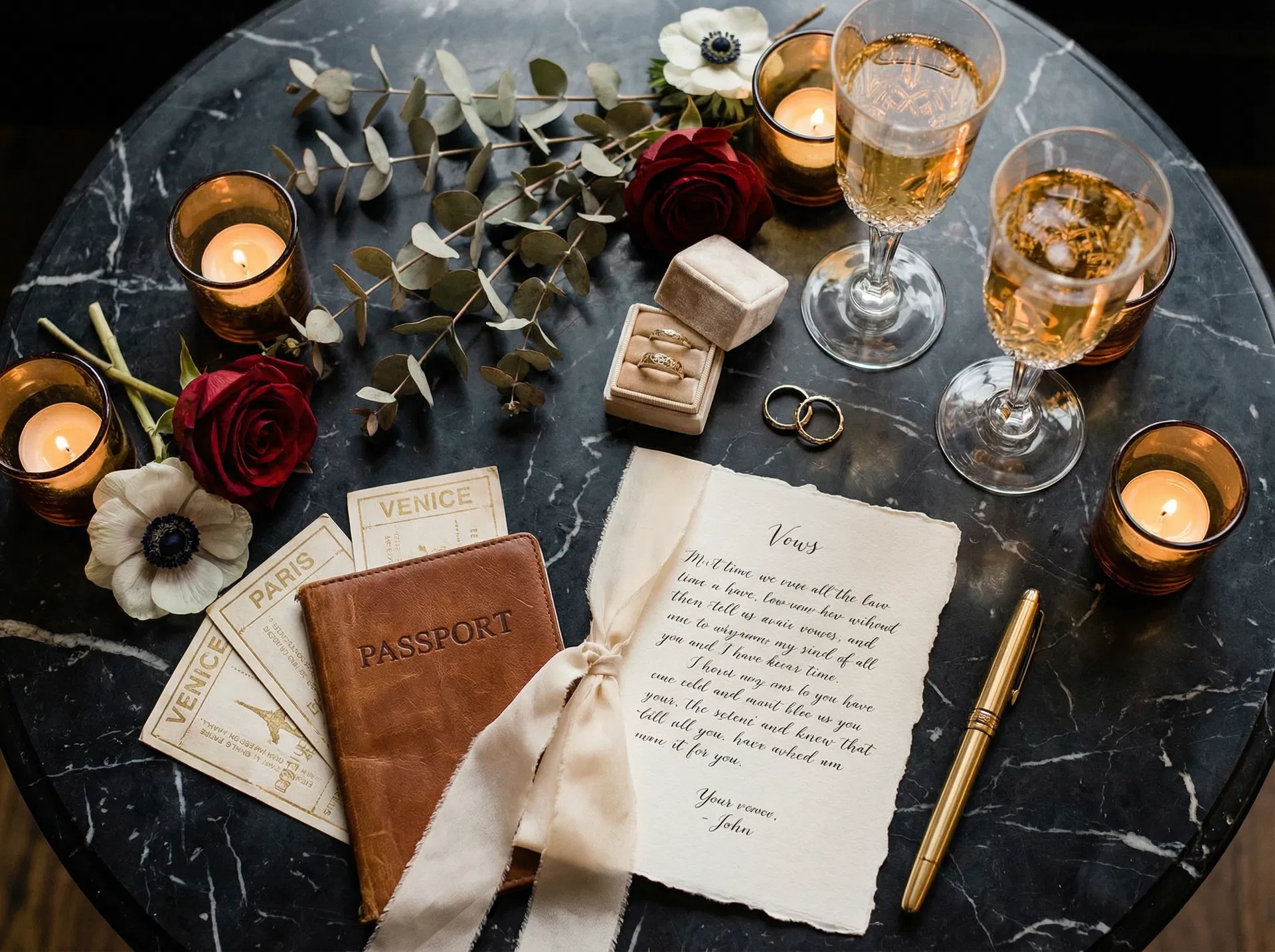 Elopement planning details