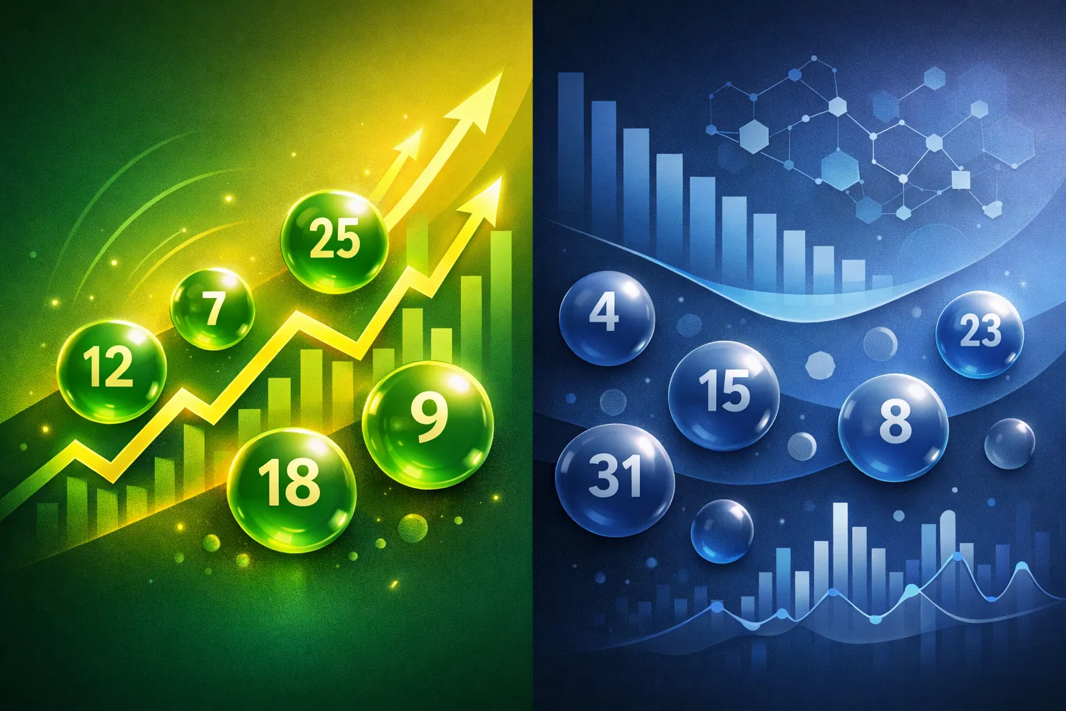 Hot and Cold Numbers Analysis