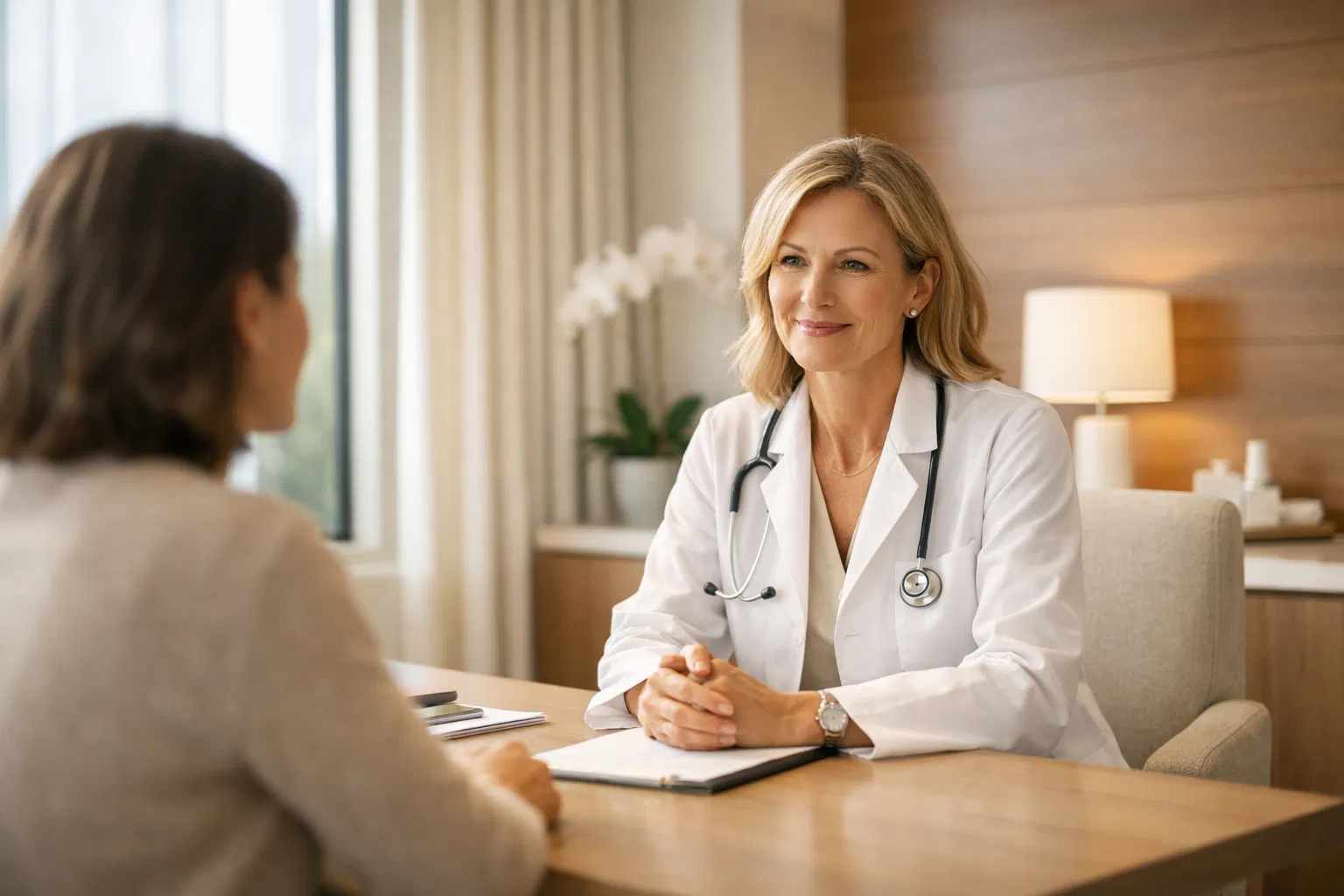 Concierge medicine consultation with provider