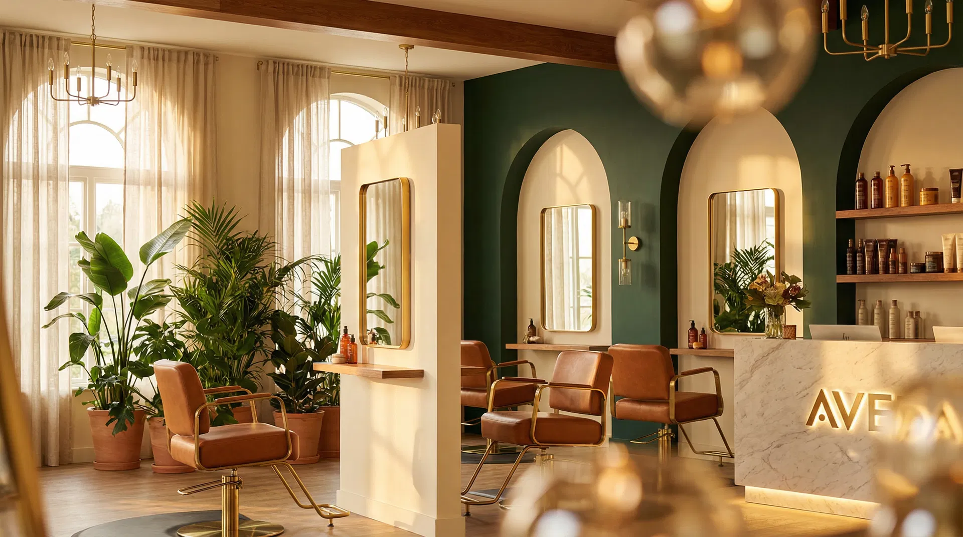 Edge Salon & Spa interior