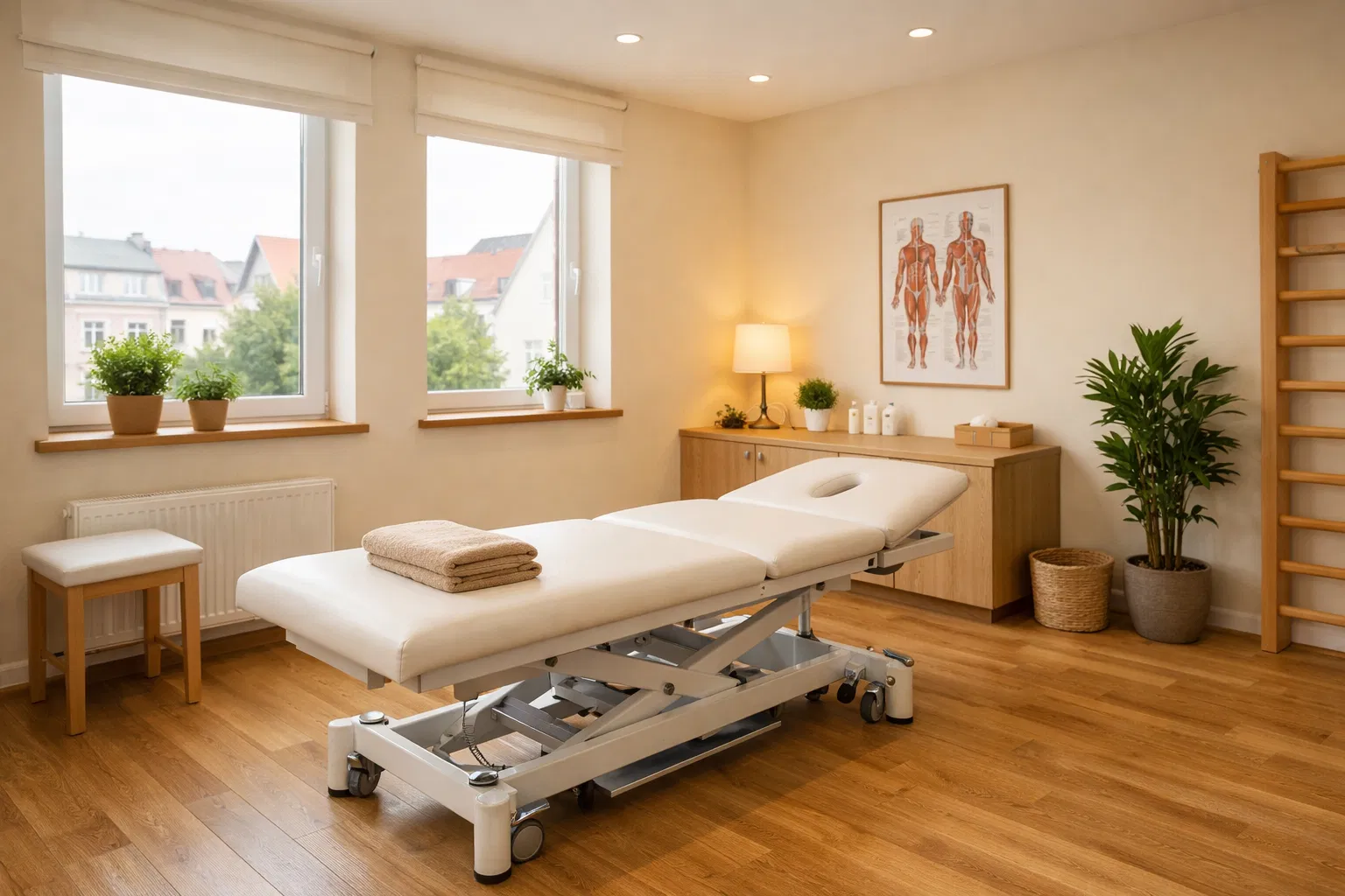 Behandlungsraum Physiotherapie Zemke-Lahl