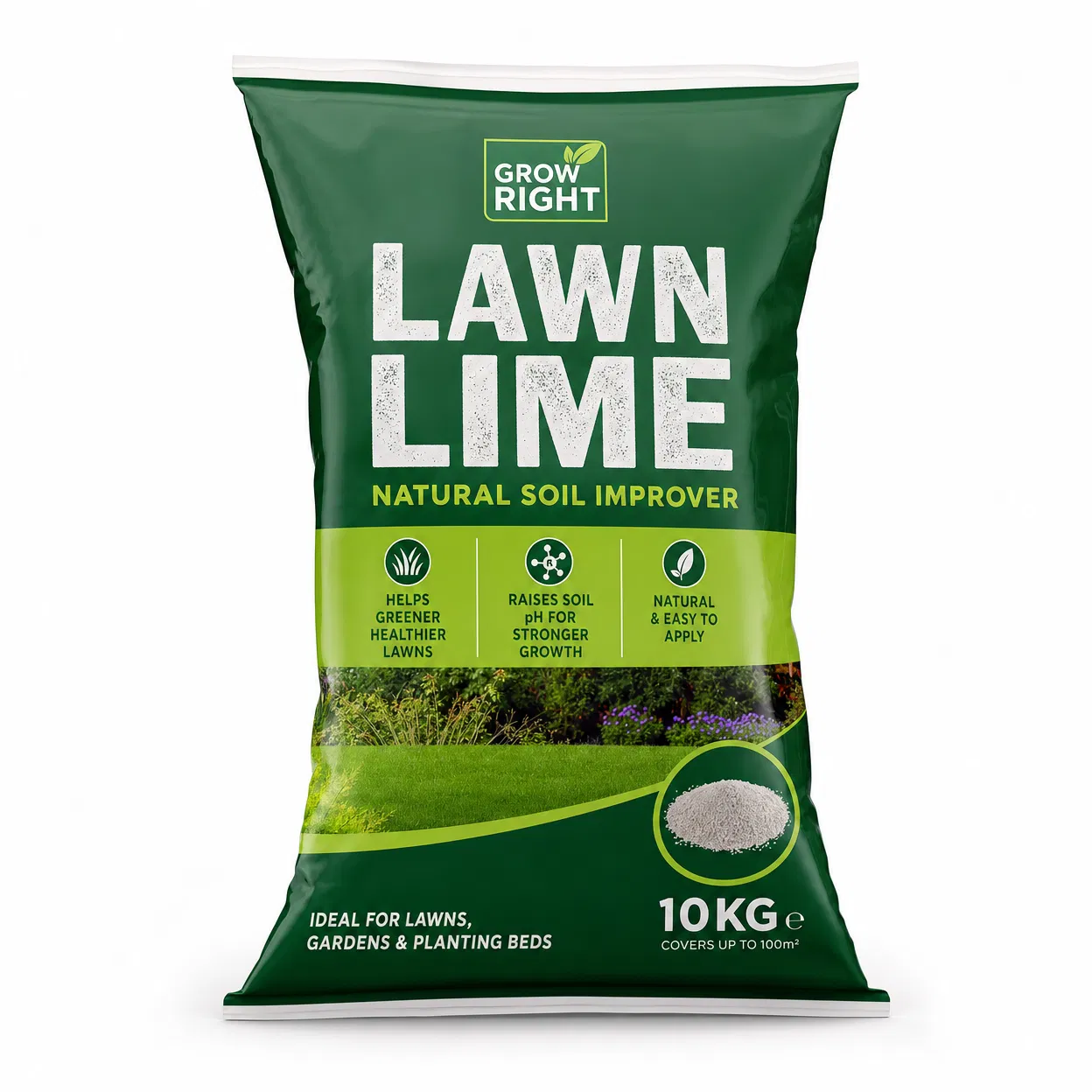 COMPO BIO Rasenkalk 10kg für 200 m²