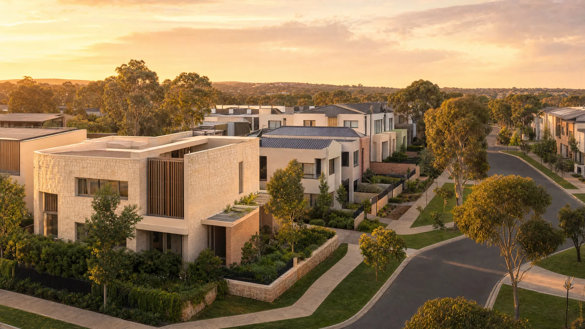 Willowstone Estate aerial view