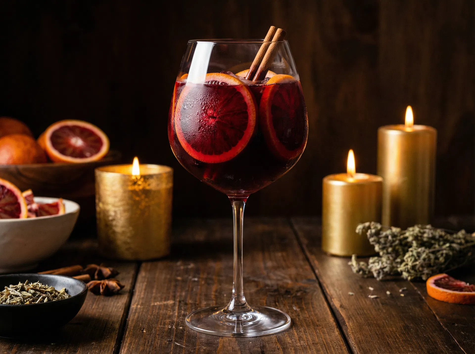 Blood Orange Sangria