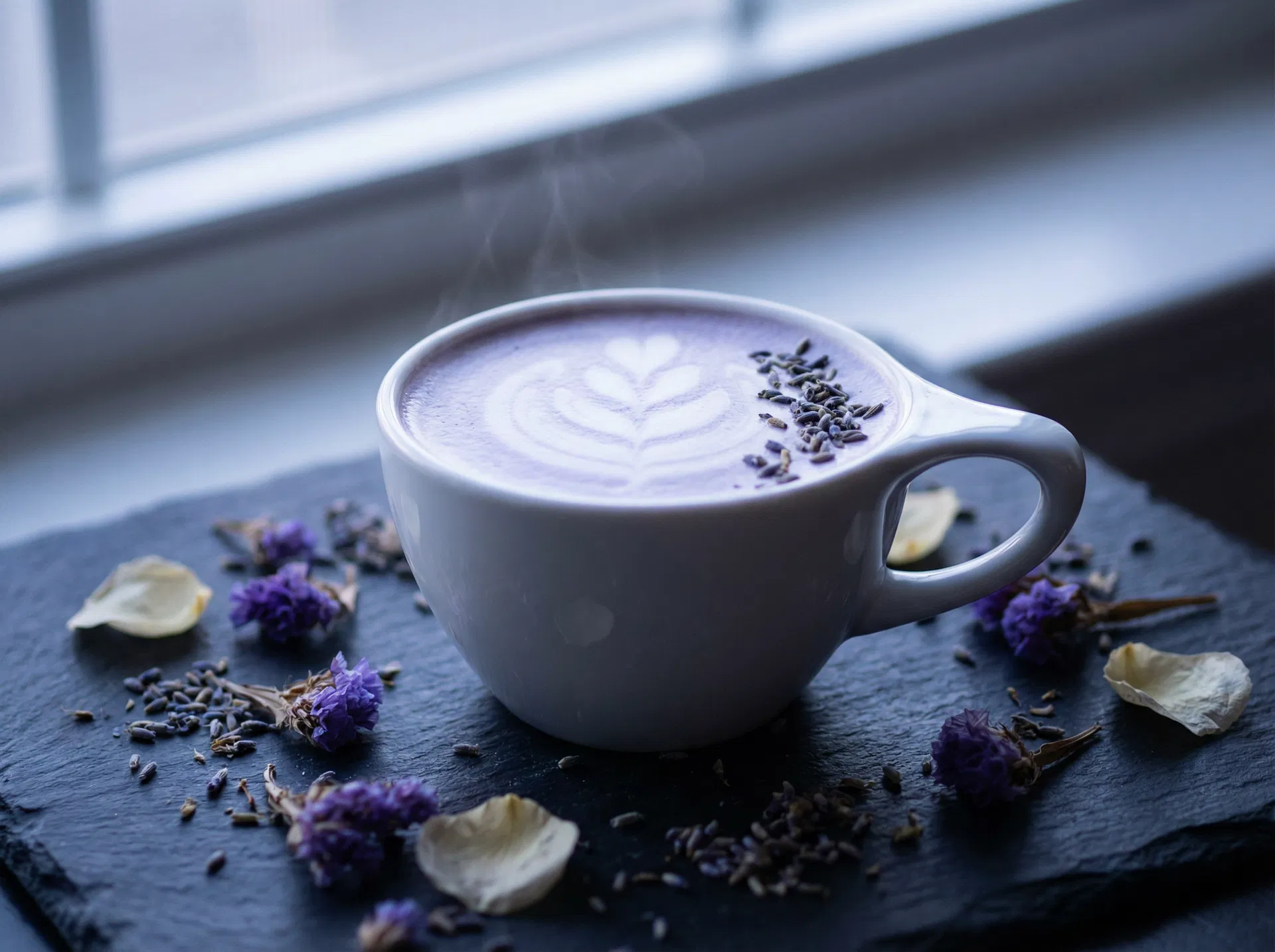 Lavender Honey Latte