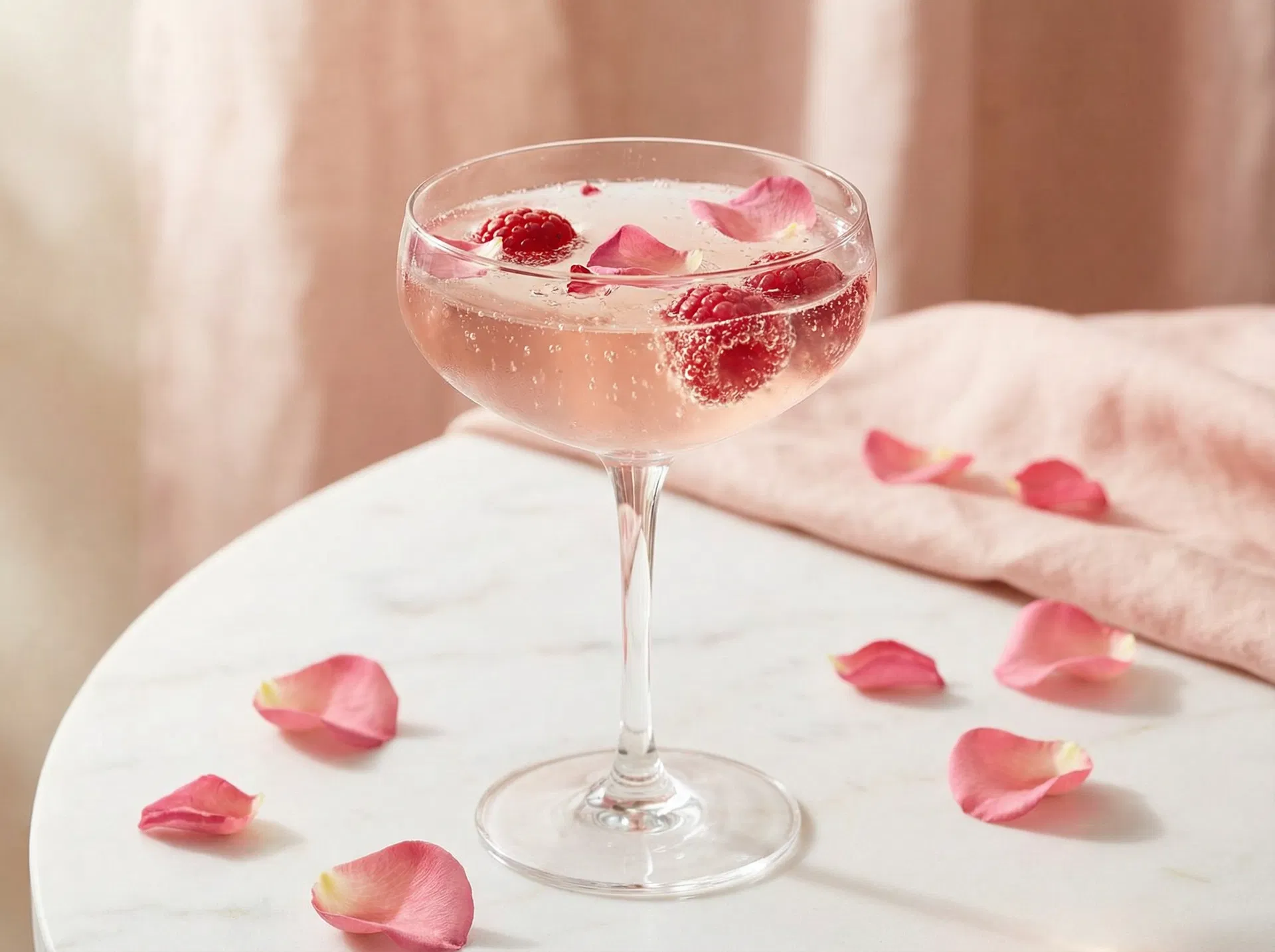 Raspberry Rose Mocktail