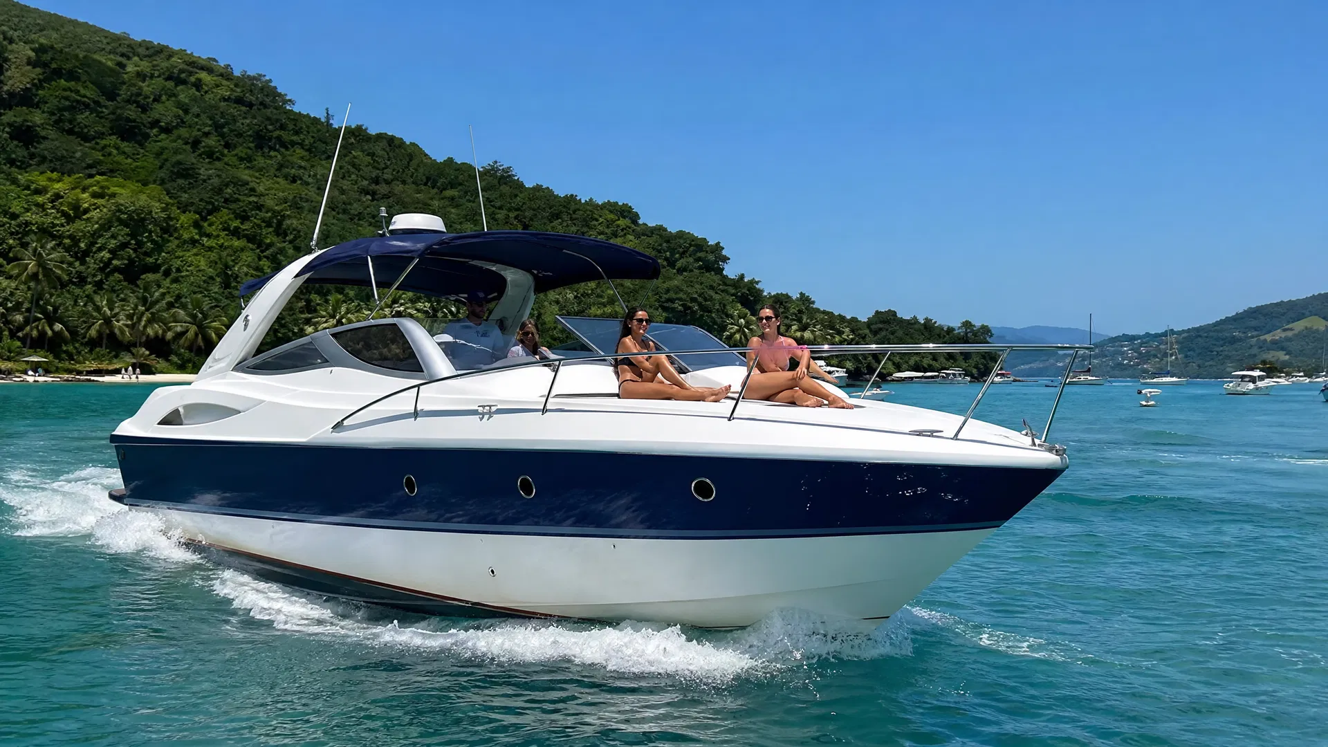 Lancha de Luxo Premium