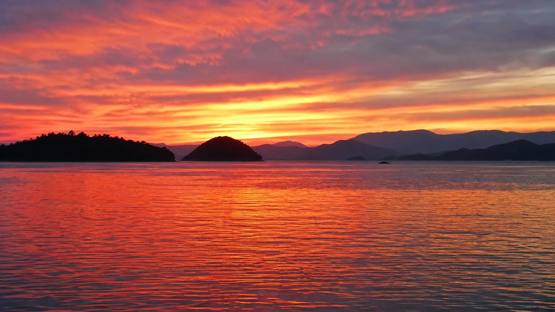 Pôr do Sol em Angra