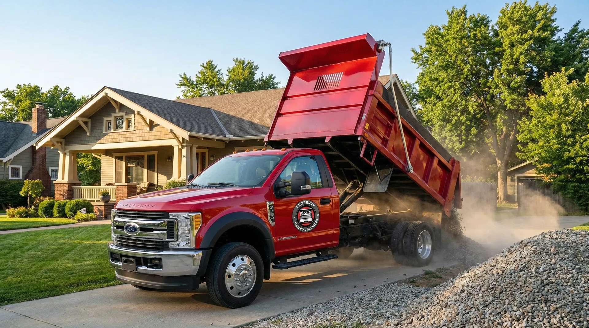 Custom hauling truck