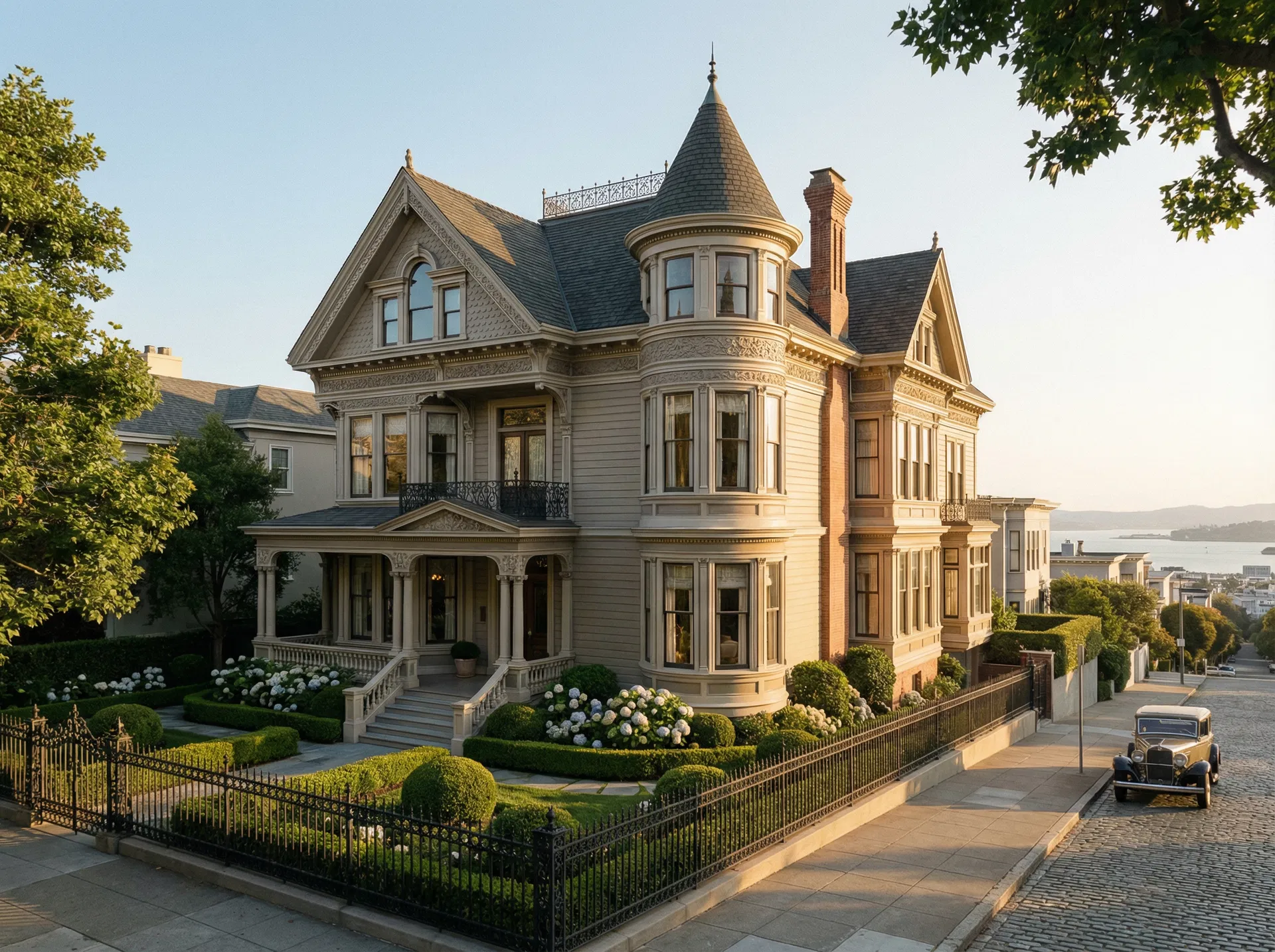 San Francisco Victorian estate