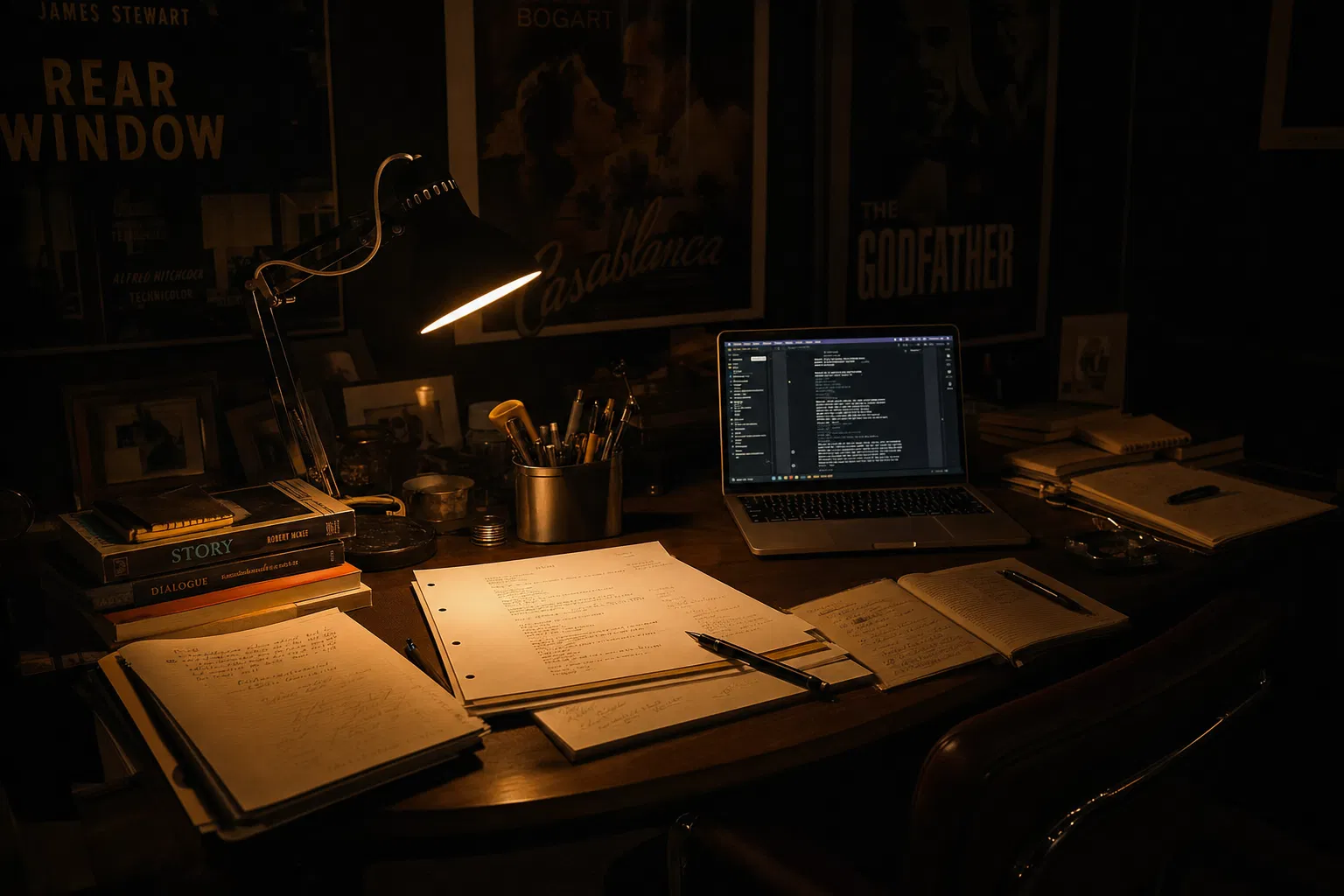 The Future Pulp Studio writing desk
