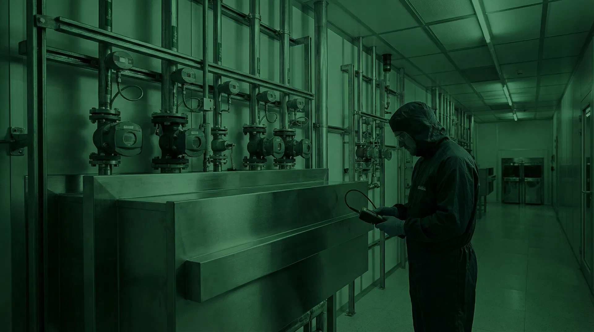 Penetration point management diagram for hi-tech facilities