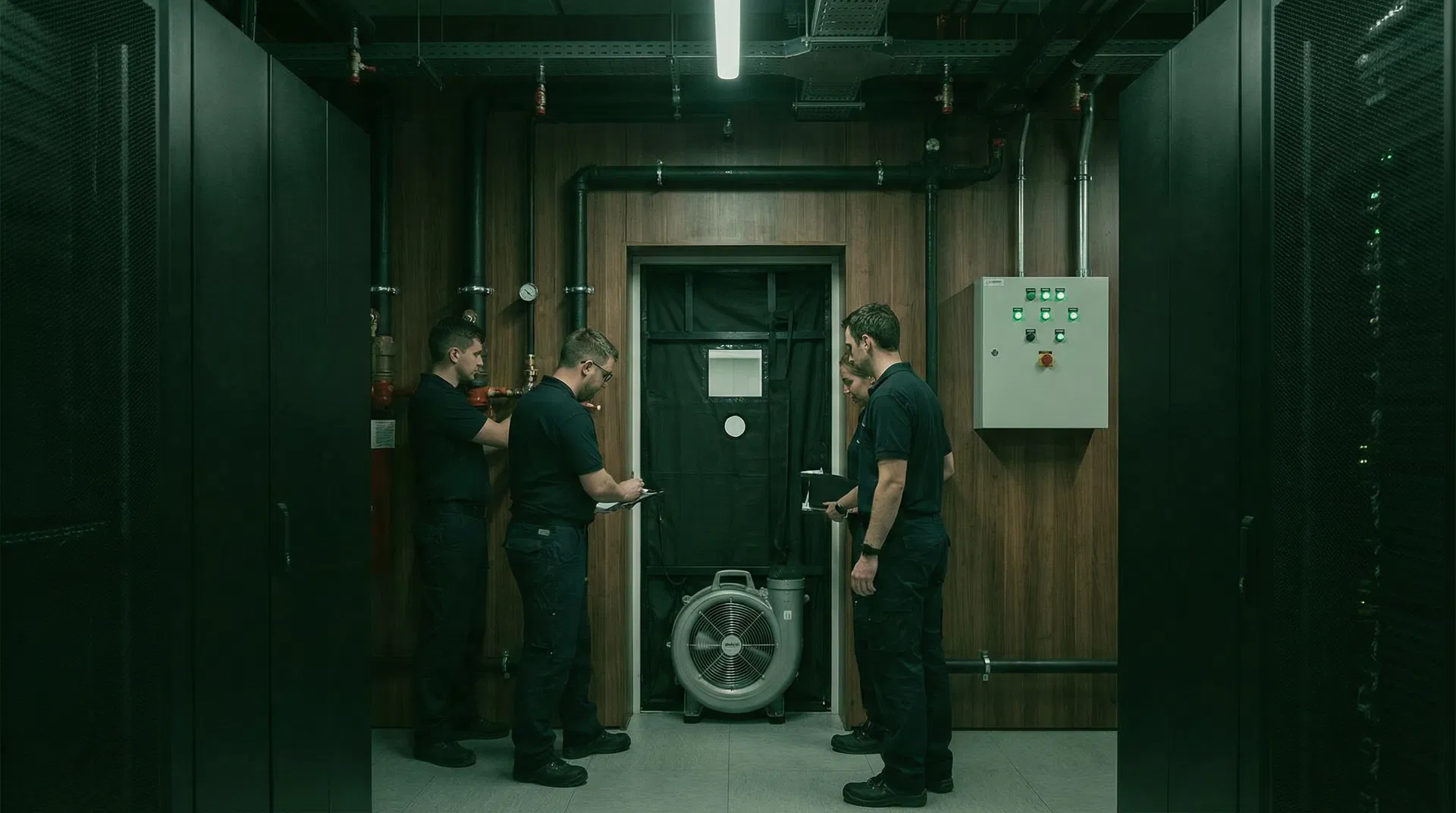 Door Fan Test operating principles and data analysis