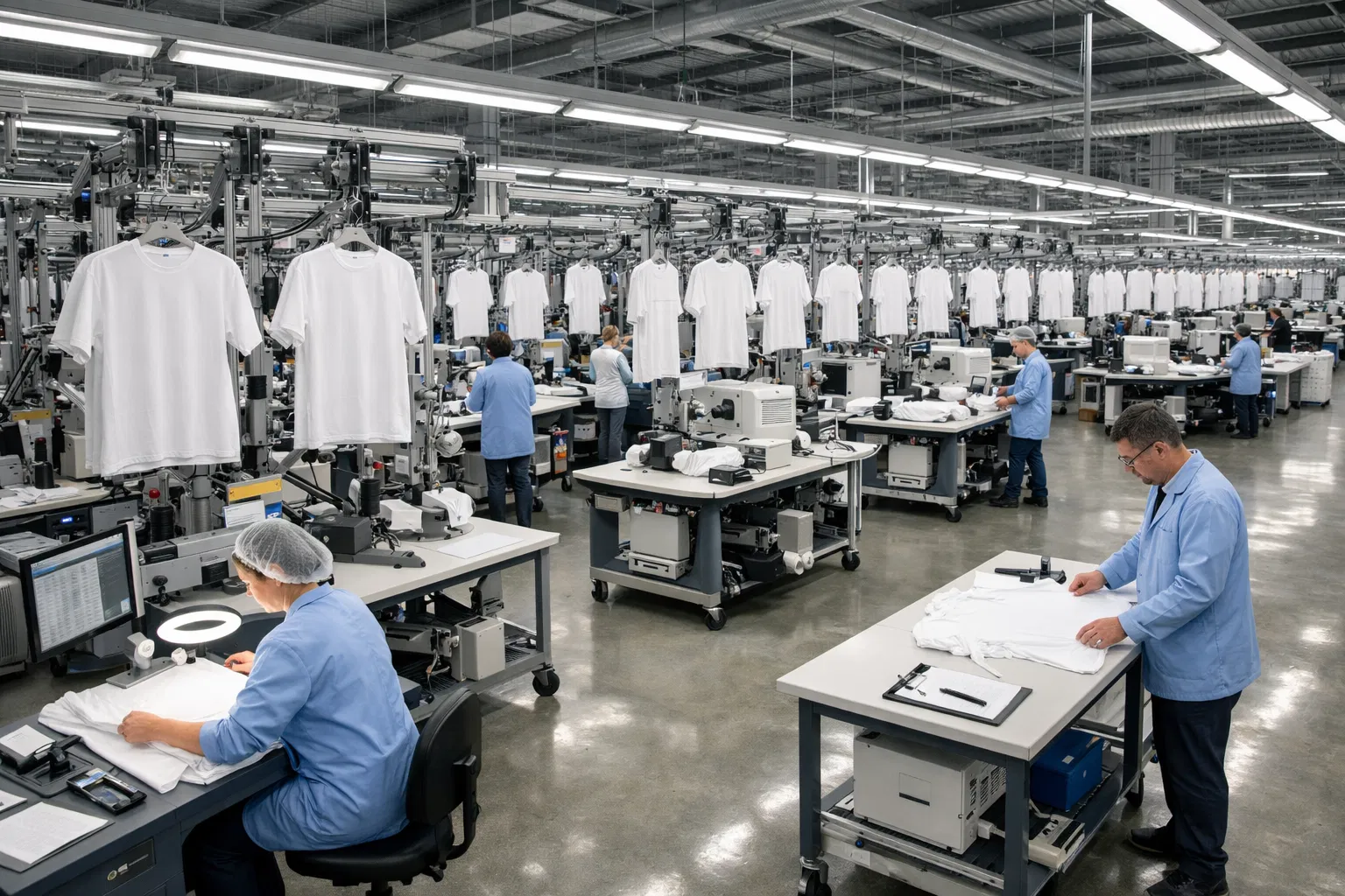 Modern manufacturing facility