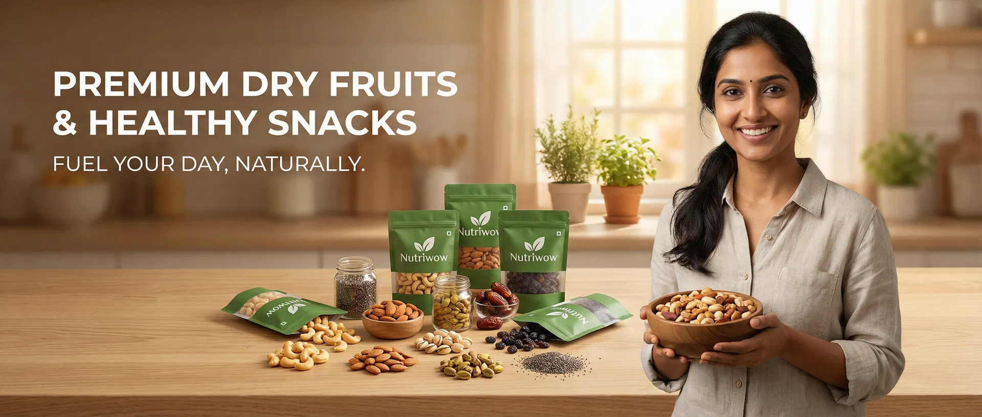 Nutriwow โ Premium Dry Fruits & Healthy Snacks