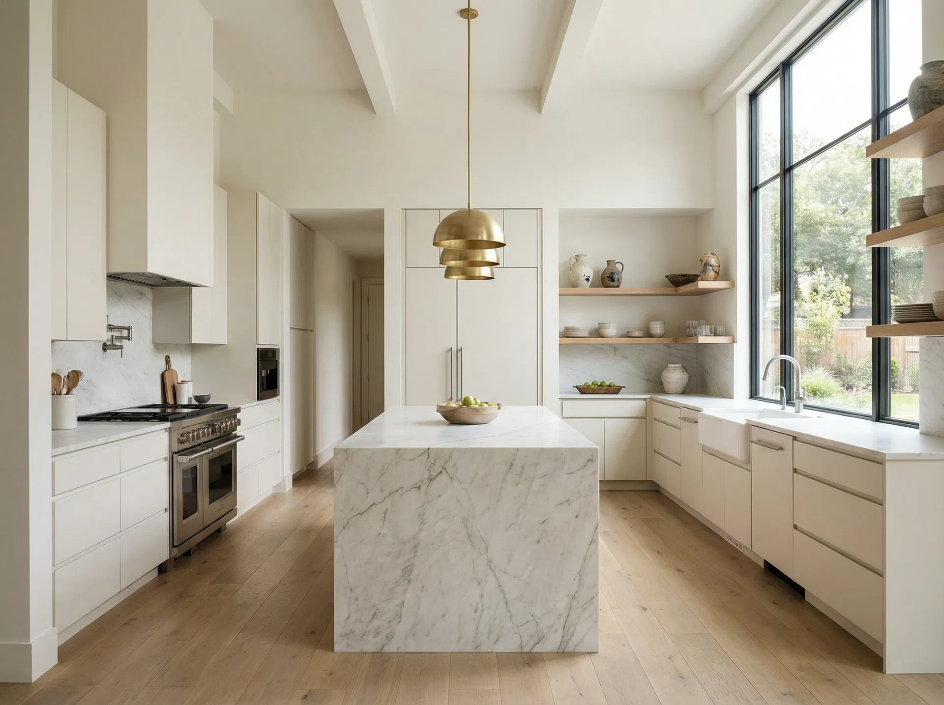 Calacatta Marble Kitchen