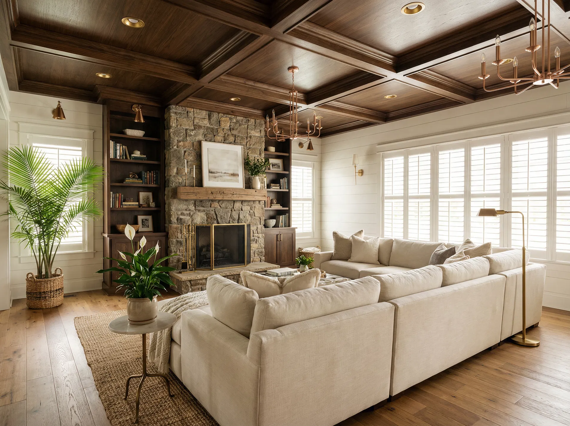 Craftsman Hearth Room