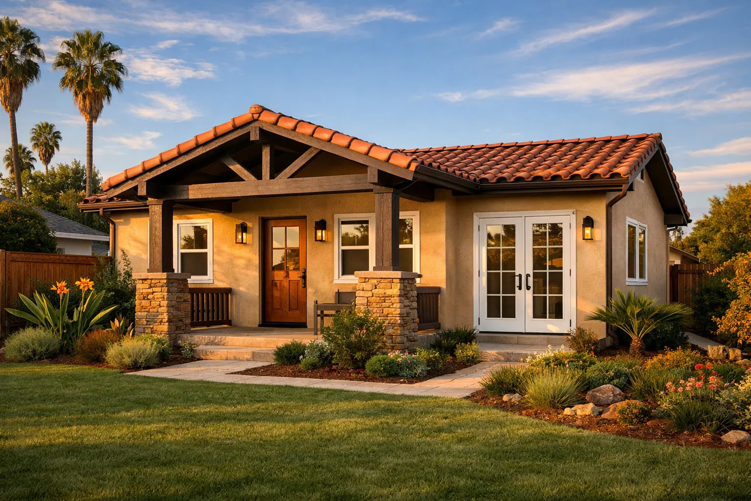 Completed ADU construction in Southern California