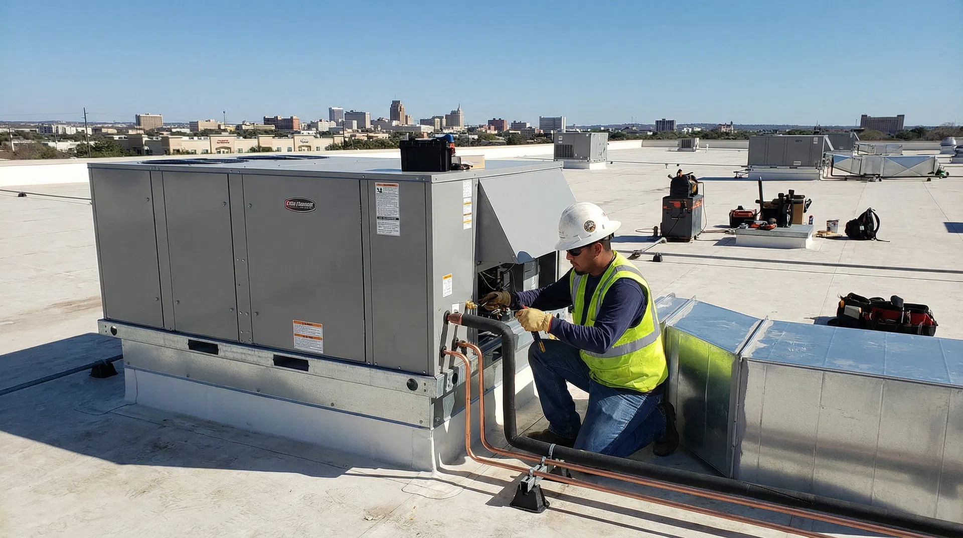 Commercial HVAC Contractor in San Antonio - 214 Veteran Solutions general contractor services in San Antonio TX