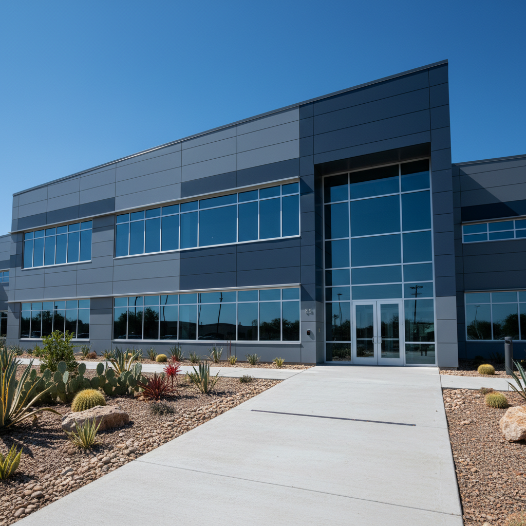 Modern military base construction in San Antonio, TX by a veteran-owned general contractor