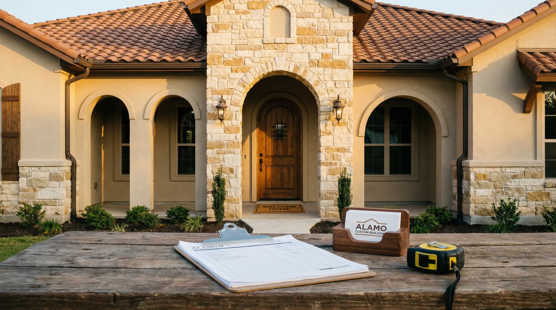 Veteran-owned general contractor quality craftsmanship on residential construction project in San Antonio TX